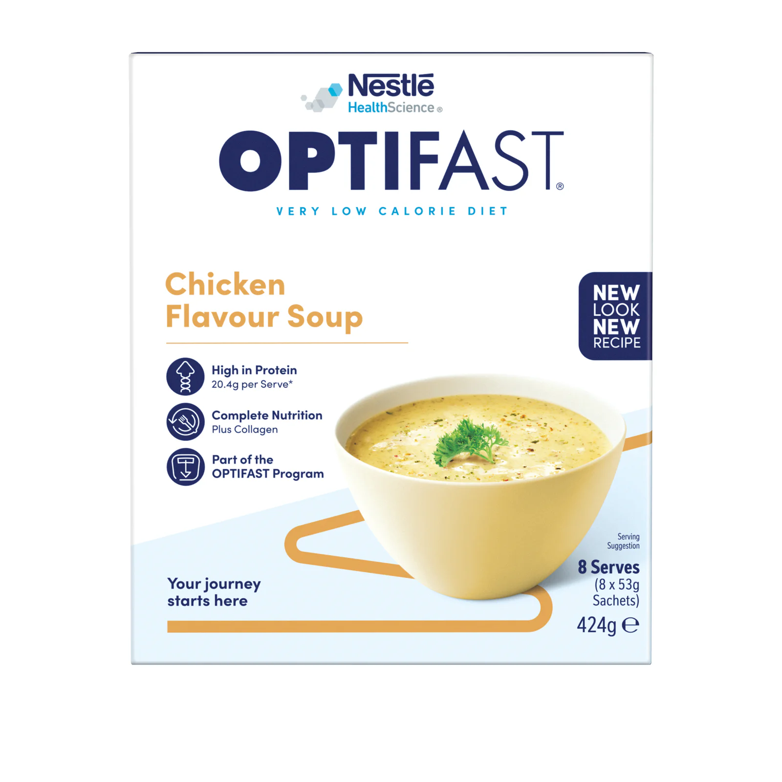 Optifast VLCD Soup Chicken 53g - 8 pack