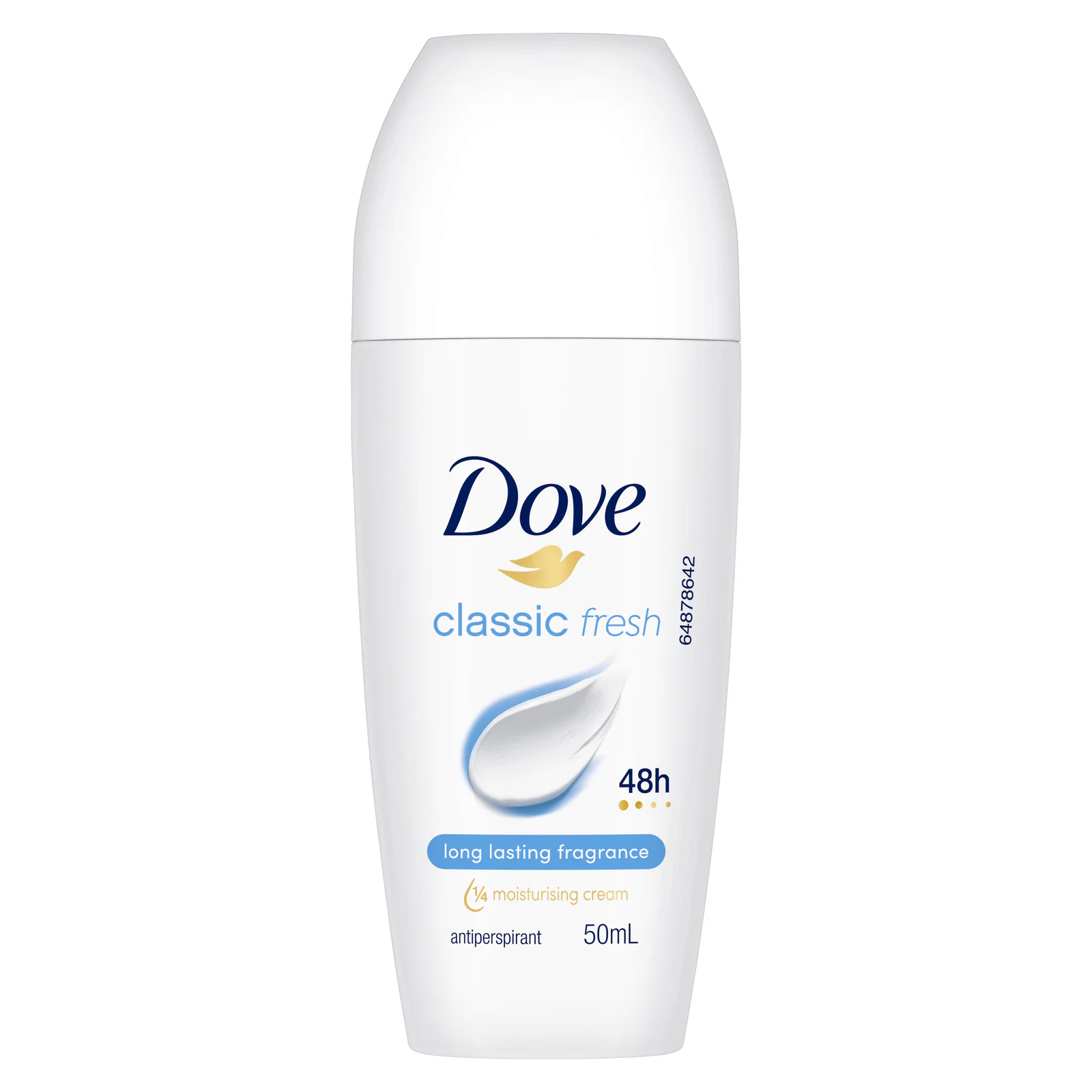 Dove Antiperspirant 48HR Classic Fresh Roll-On 50ml