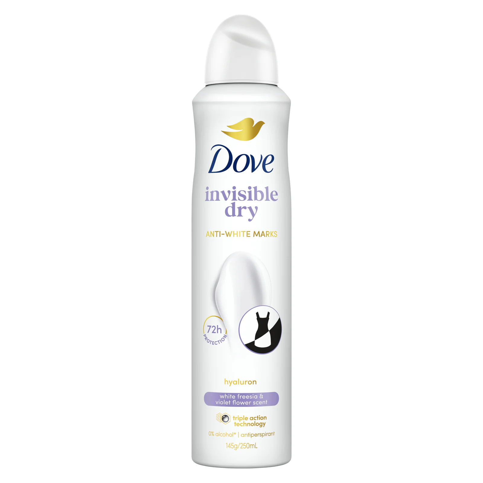 Dove Advanced Care Antiperspirant Invisible Dry Aerosol 250ml