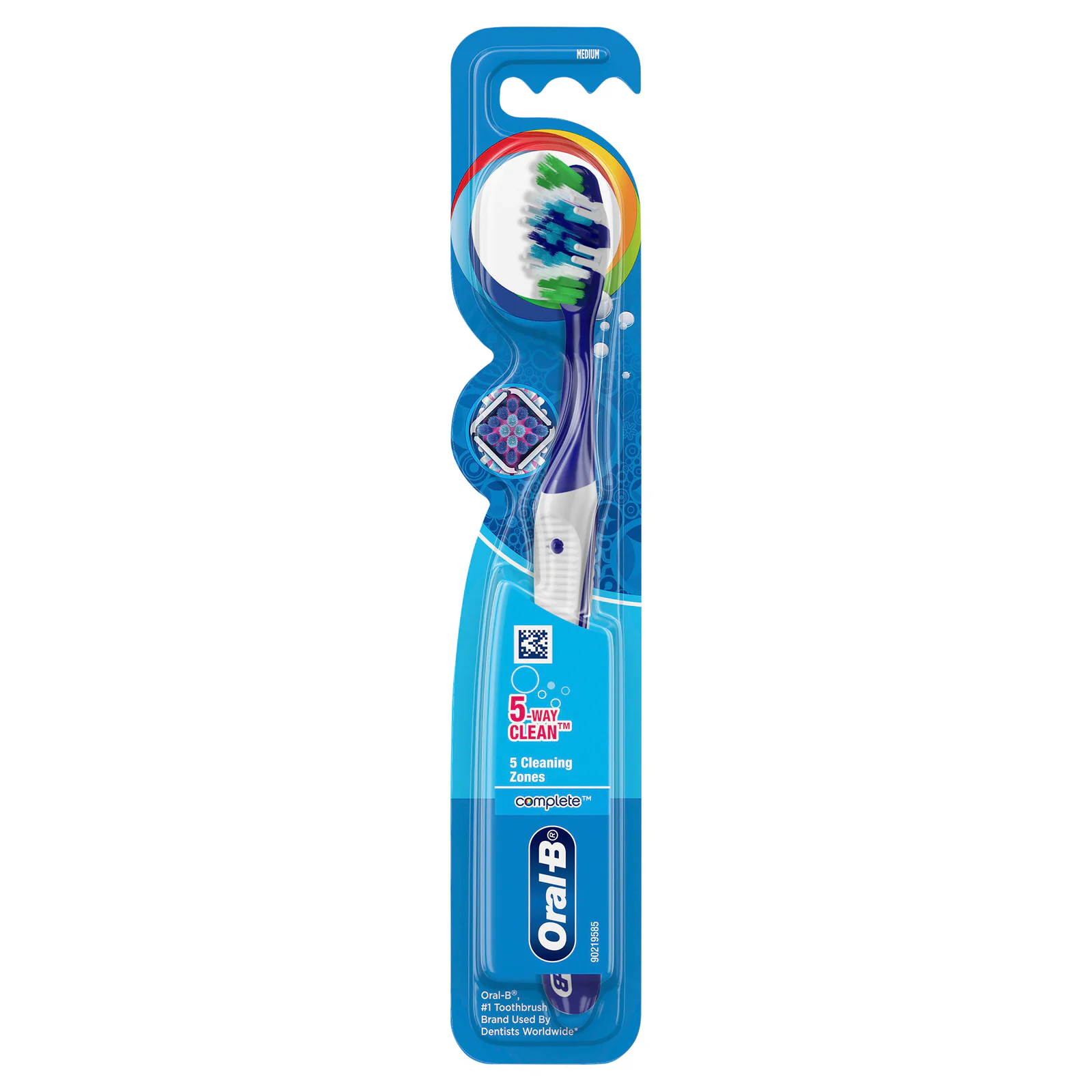 Oral-B Complete 5 Way Clean Medium Toothbrush 1 Pack