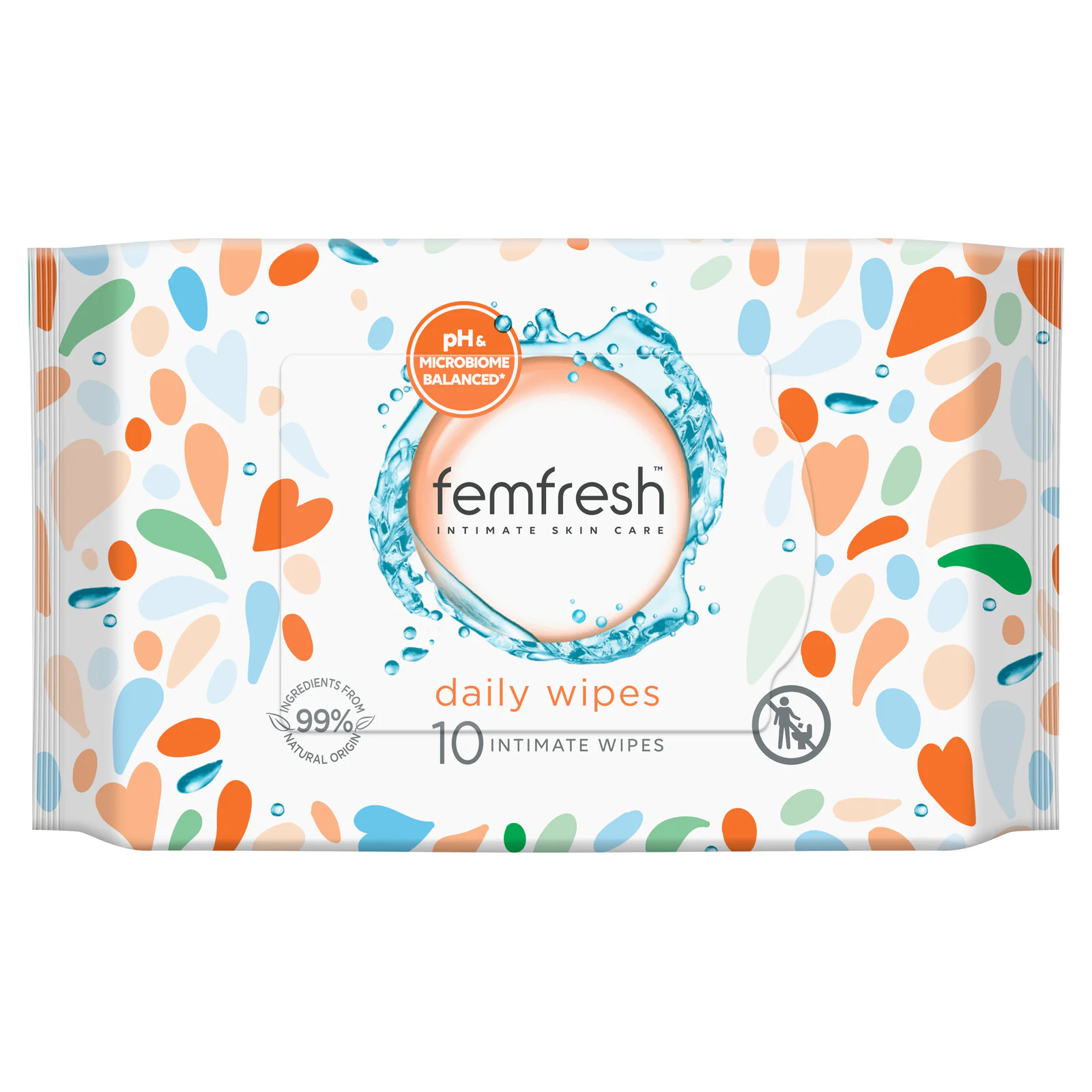 Femfresh Pocket Wipes 10 pack