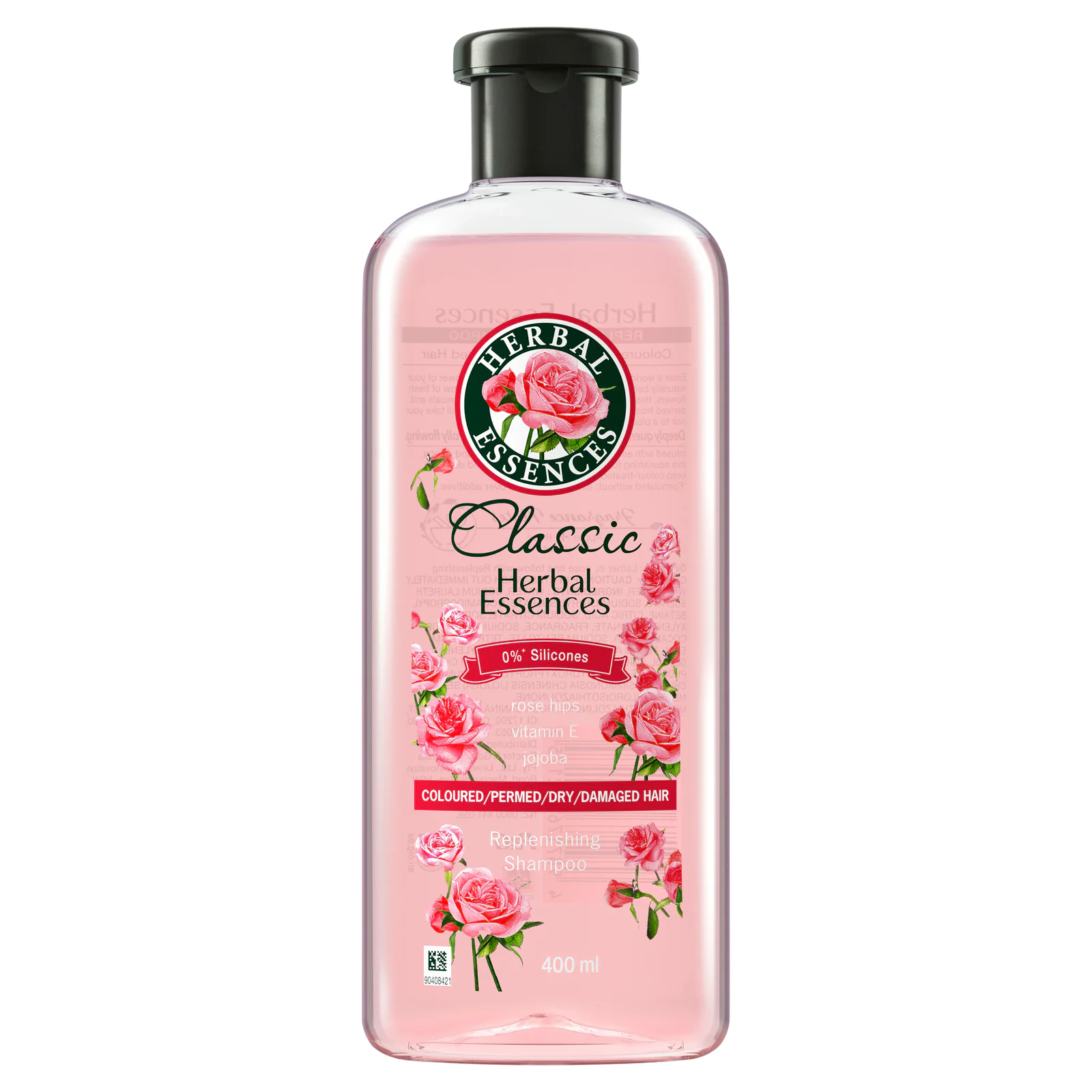 Herb/Ess SPoo Repl Rosehips 400ml
