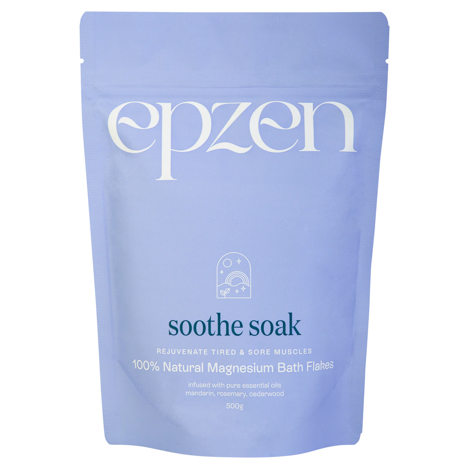 EpZen Soothe Soak Magnesium Bath Flakes 500g