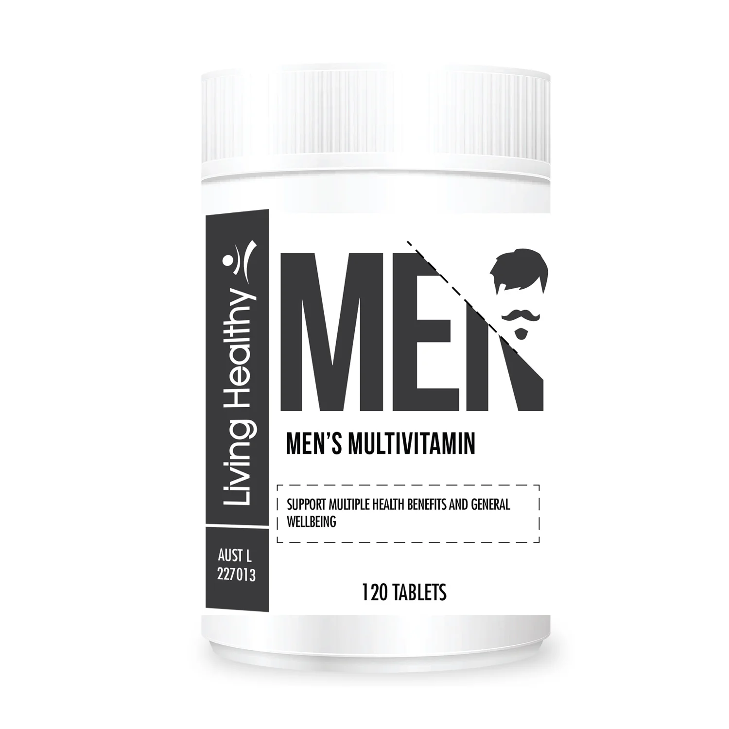 Living Healthy Men's Multivitamin 120 tablets