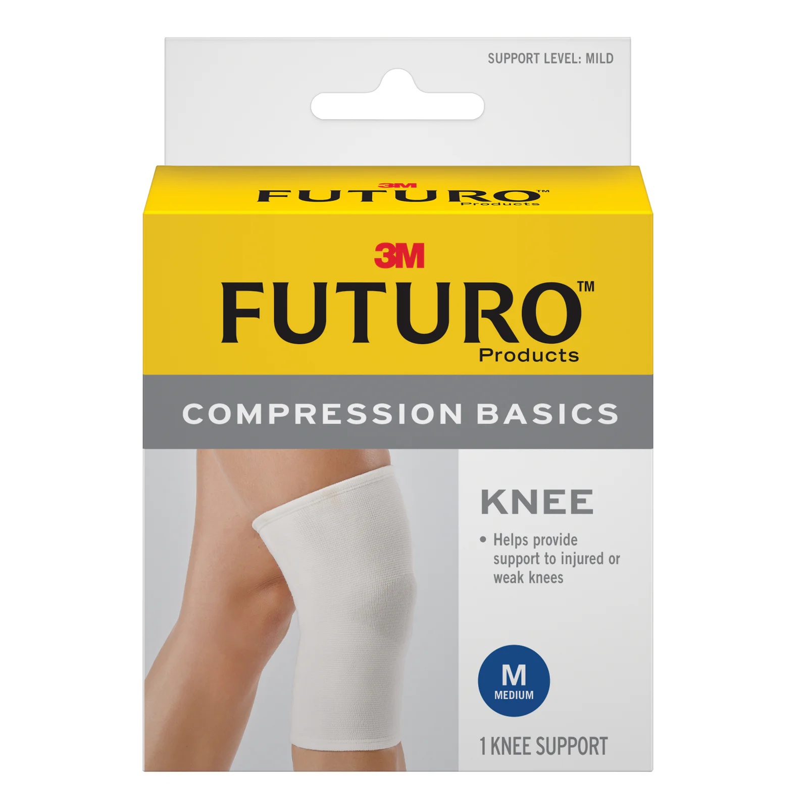 Futuro Compression Basics Elastic Knee Support Medium 1 each