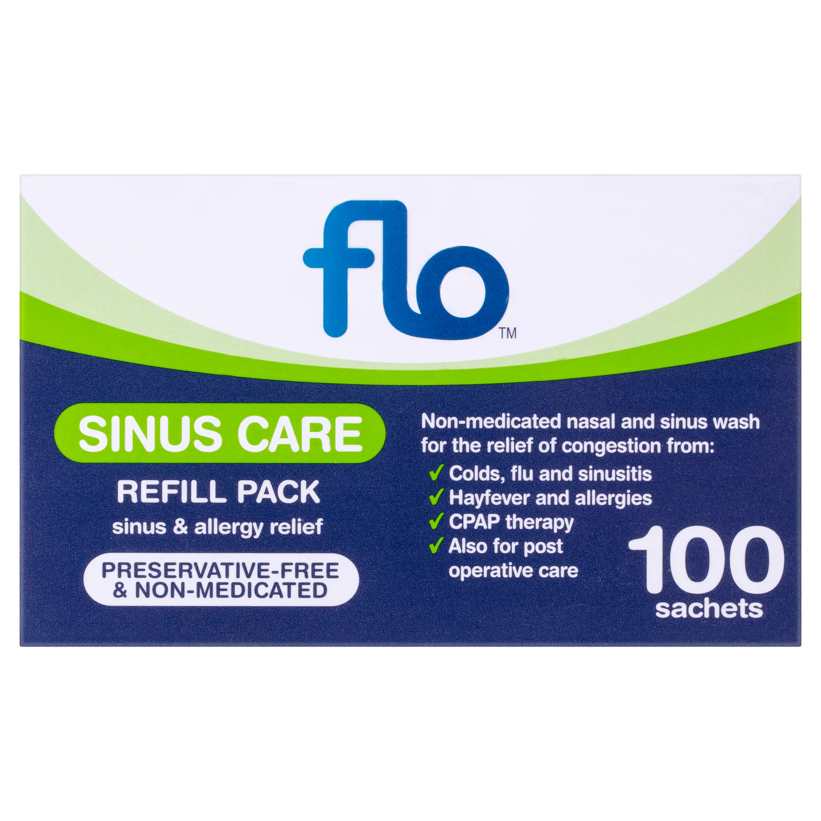 FLO Sinus Care Refill 100 sachets