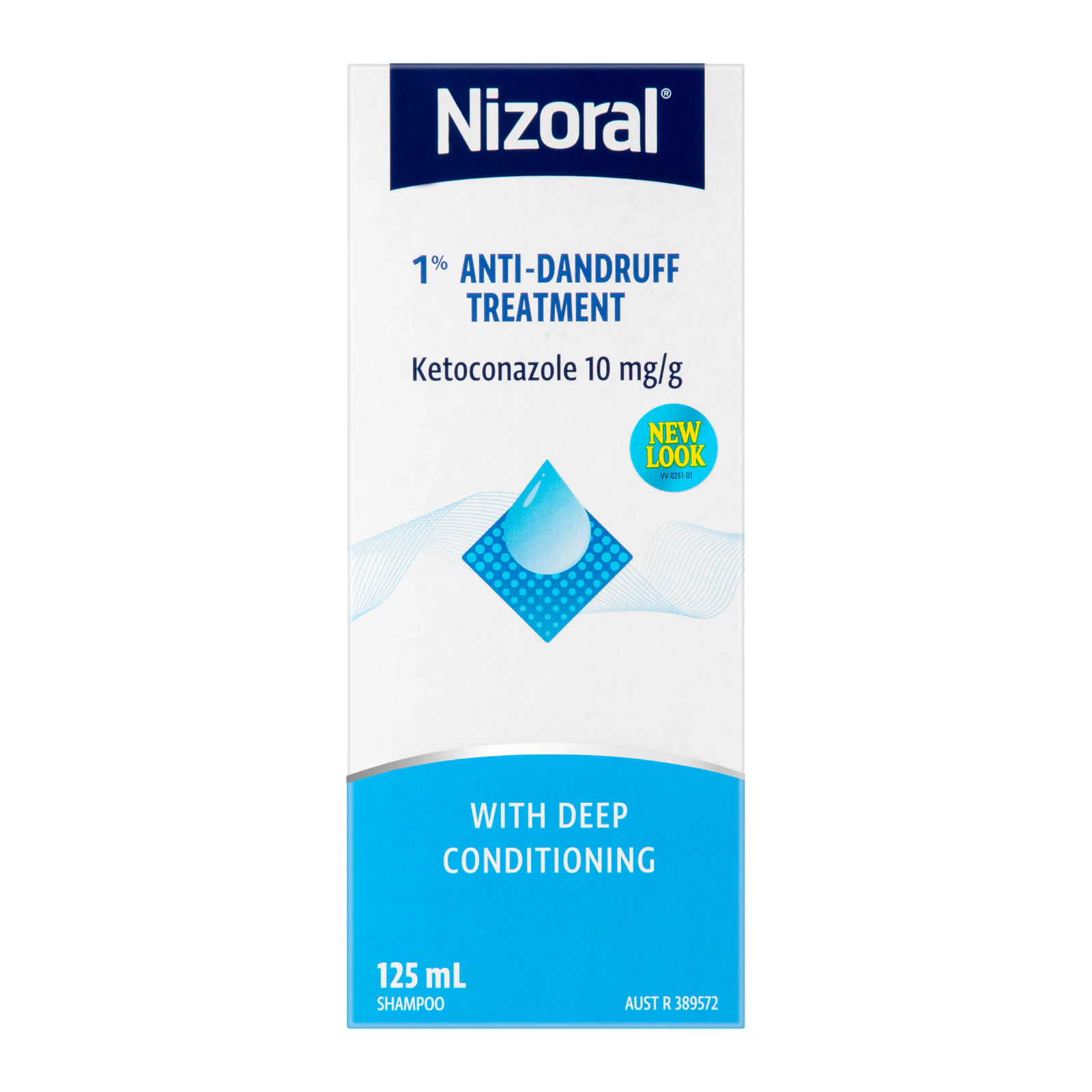 Nizoral Anti-Dandruff Shampoo 1% 125mL