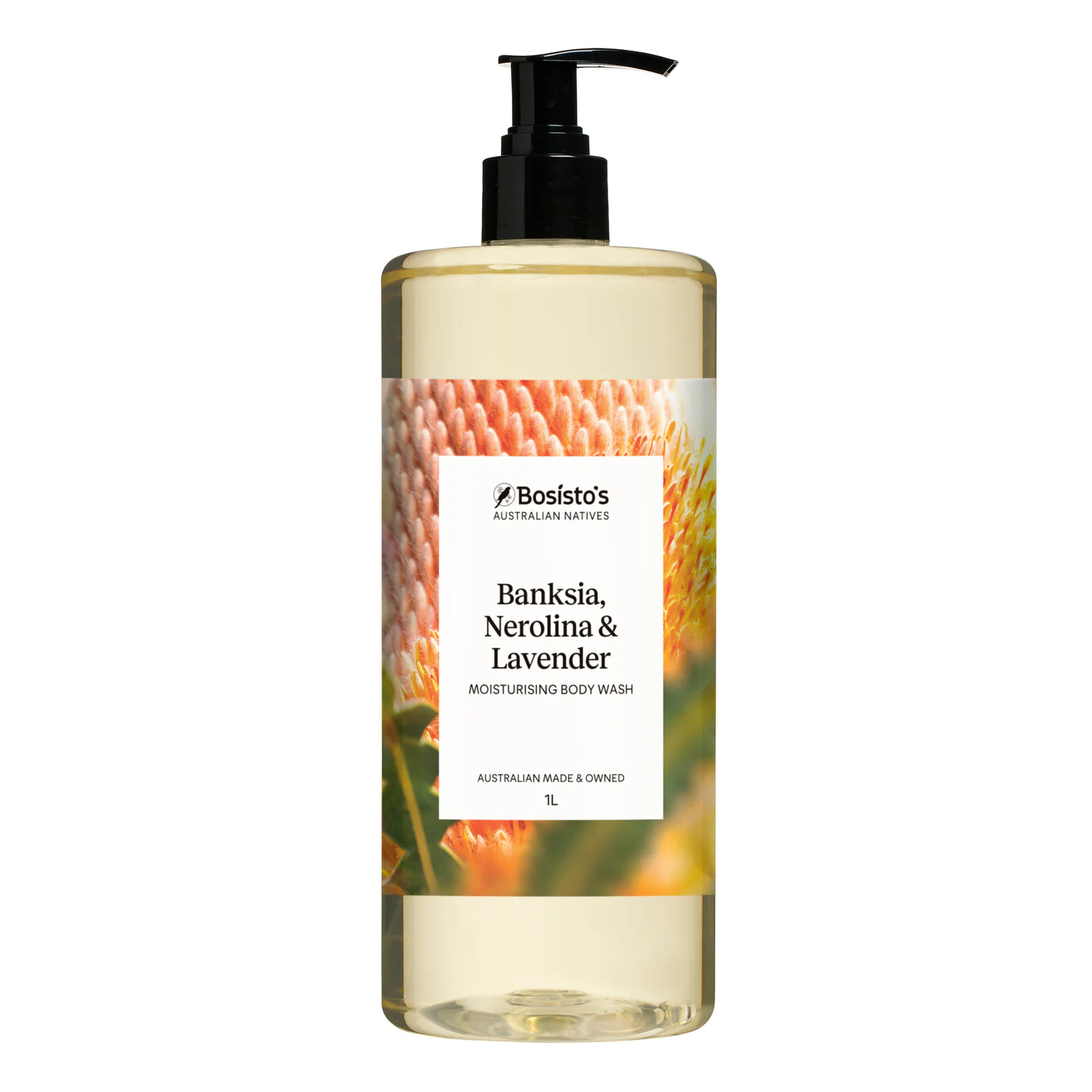 Bosisto's Banksia, Nerolina & Lavender Body Wash 1L