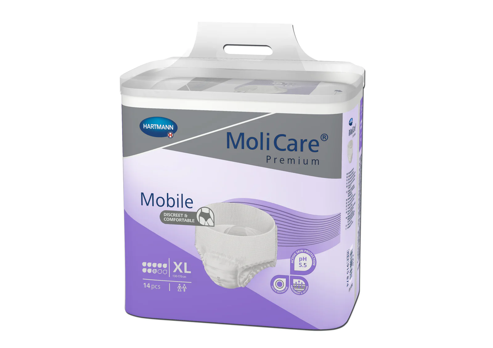 MoliCare Premium Mobile Pants 8D Extra large 14 pack