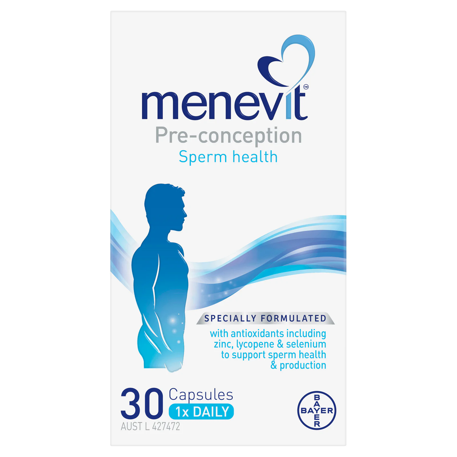 Menevit Pre-Conception & Sprem Health 30 capsules