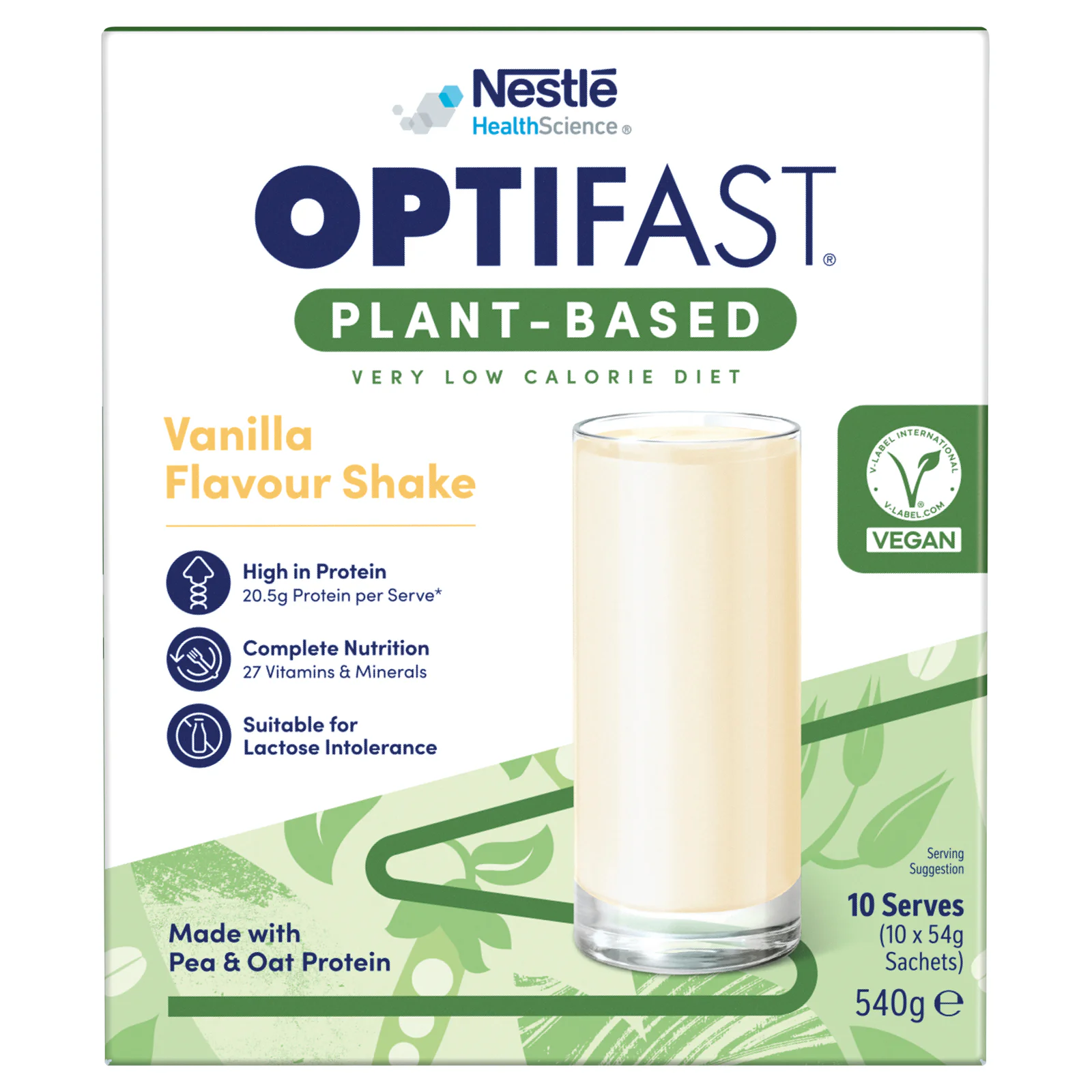 Optifast VLCD Plant Based Vanilla 10 pack