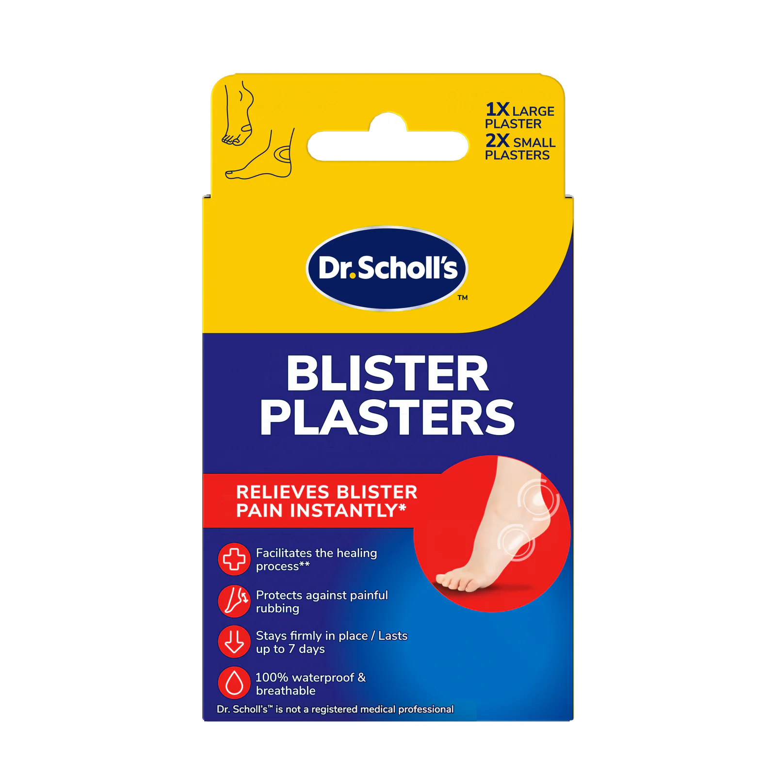 Scholl Blister Plasters Mixed 5 Pack