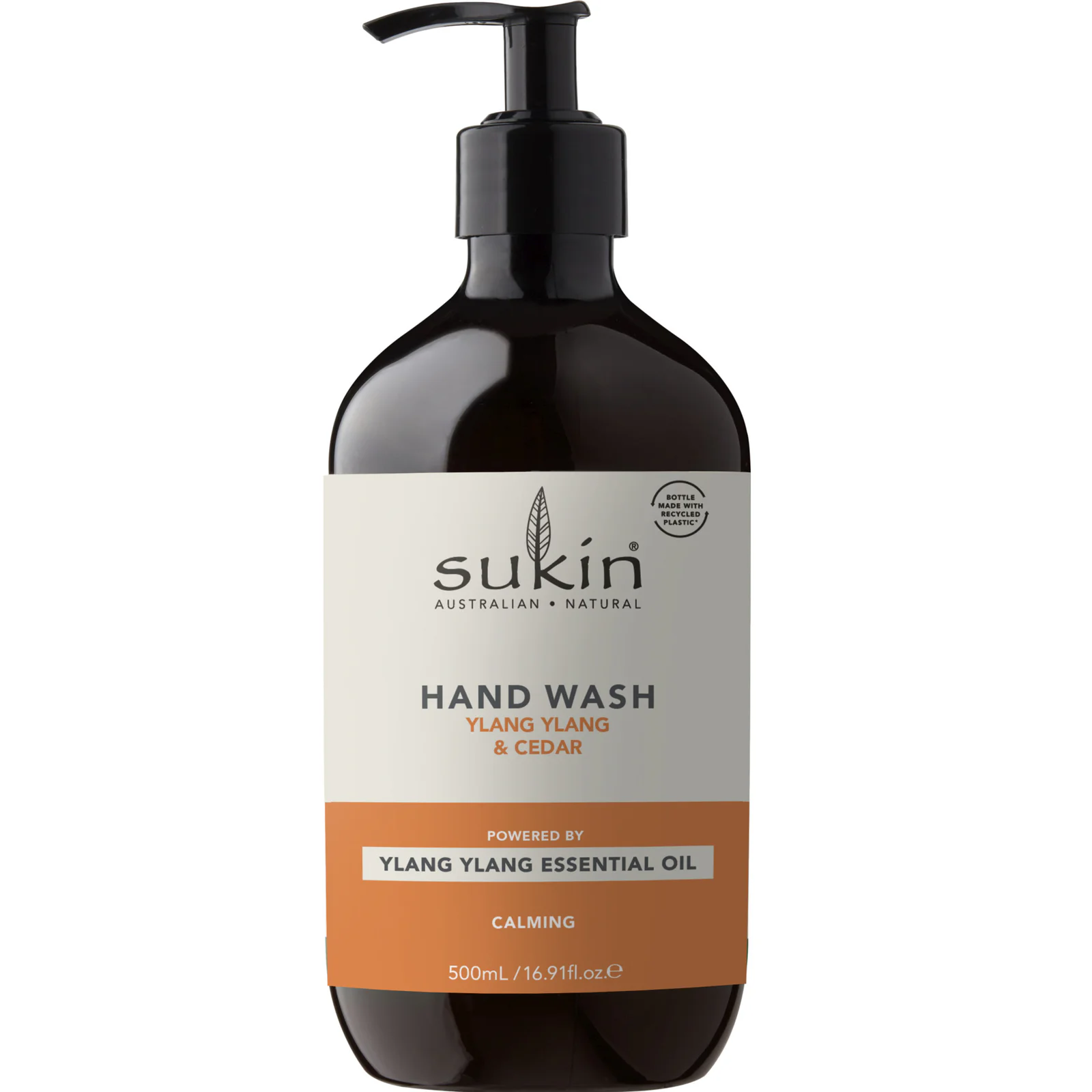 Sukin Hand Wash Ylang Ylang & Cedar Pump 500ml