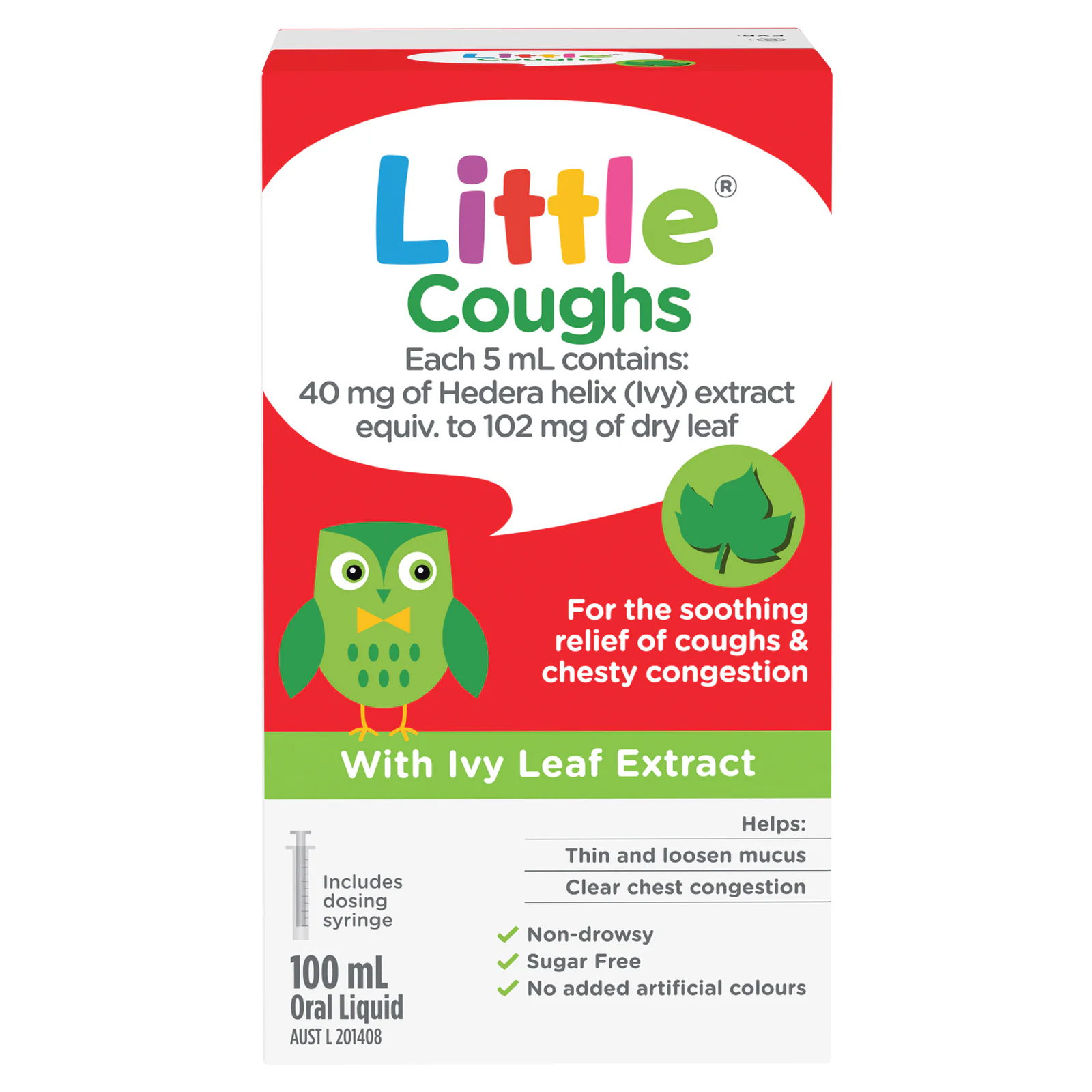 Little Coughs for Coughs & Chesty Congestion Relief 100ml
