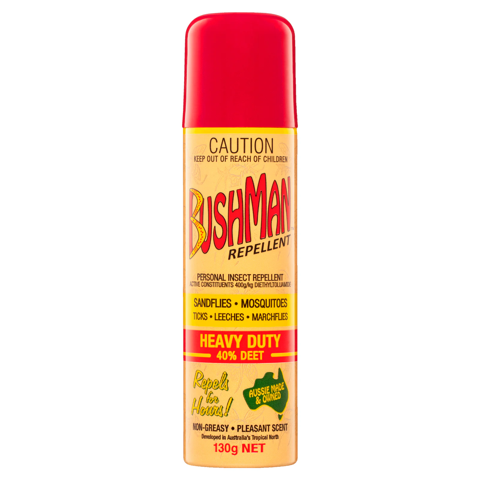 Bushman Repellent Heavy Duty Aerosol 130g