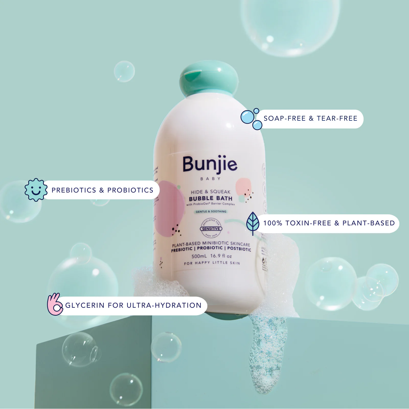 Bunjie Baby Bubble Bath 500mL