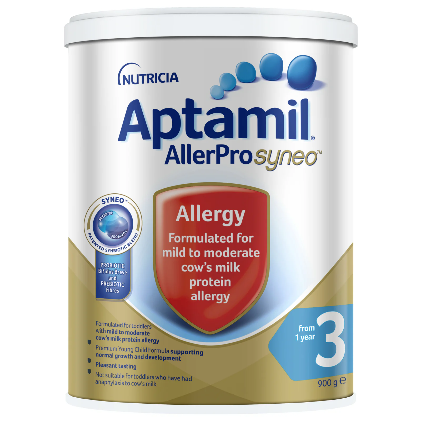Aptamil Allerpro Syneo Premium Allergy Toddler Milk Drink From 12+ Months 900g