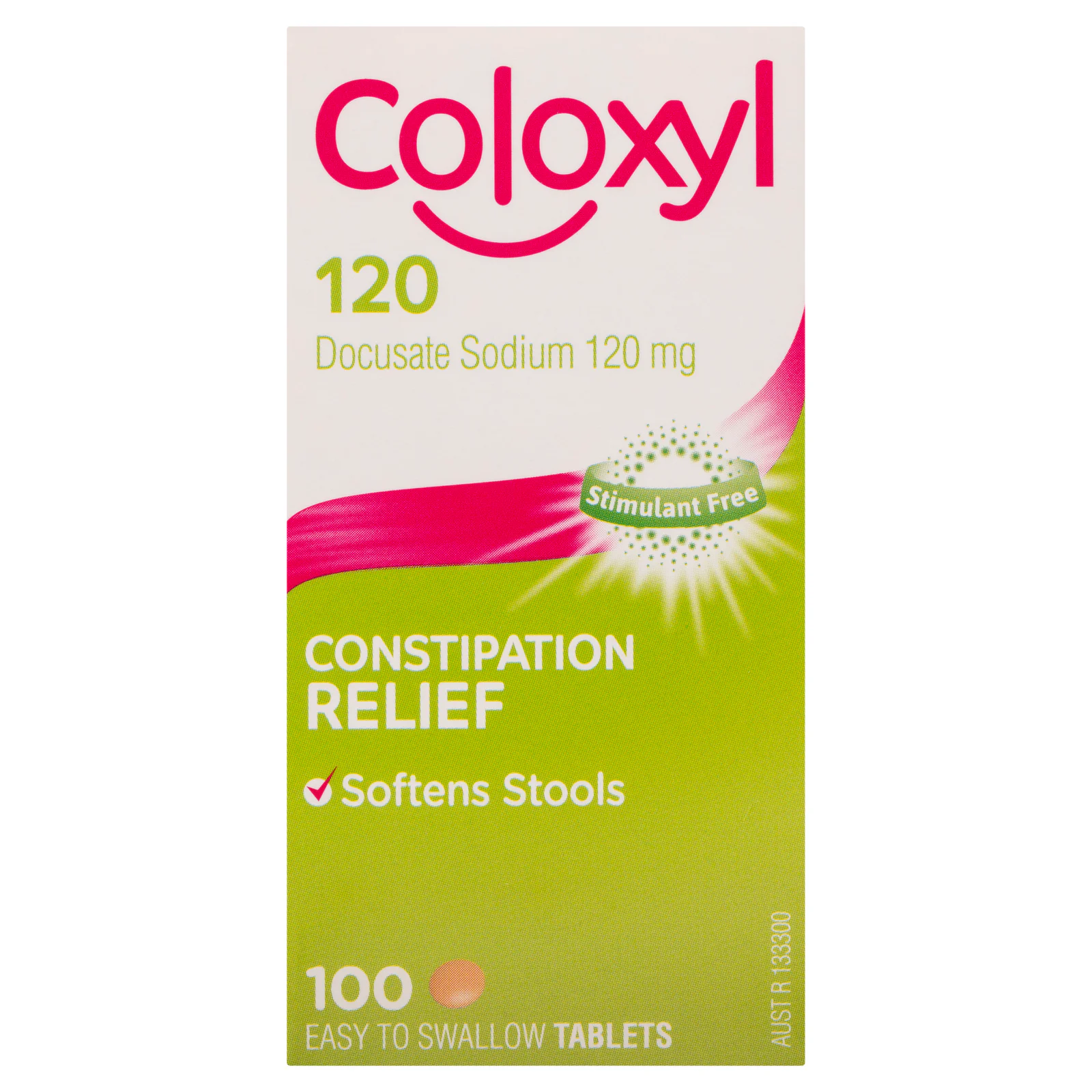 Coloxyl 120mg - 100 tablets