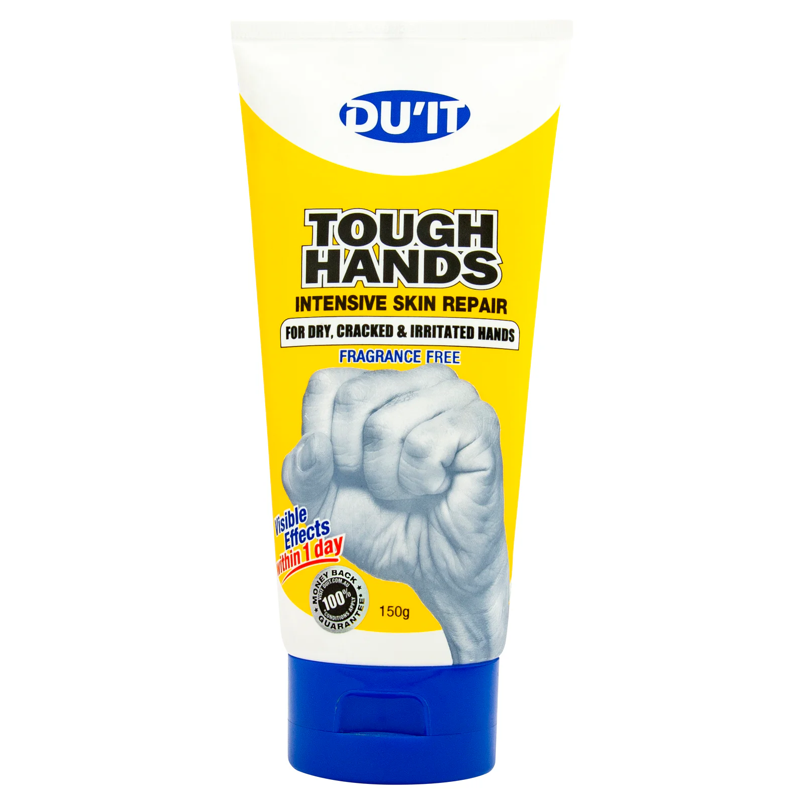 DU'IT Tough Hands Intensive Hand Cream Fragrance Free 150g