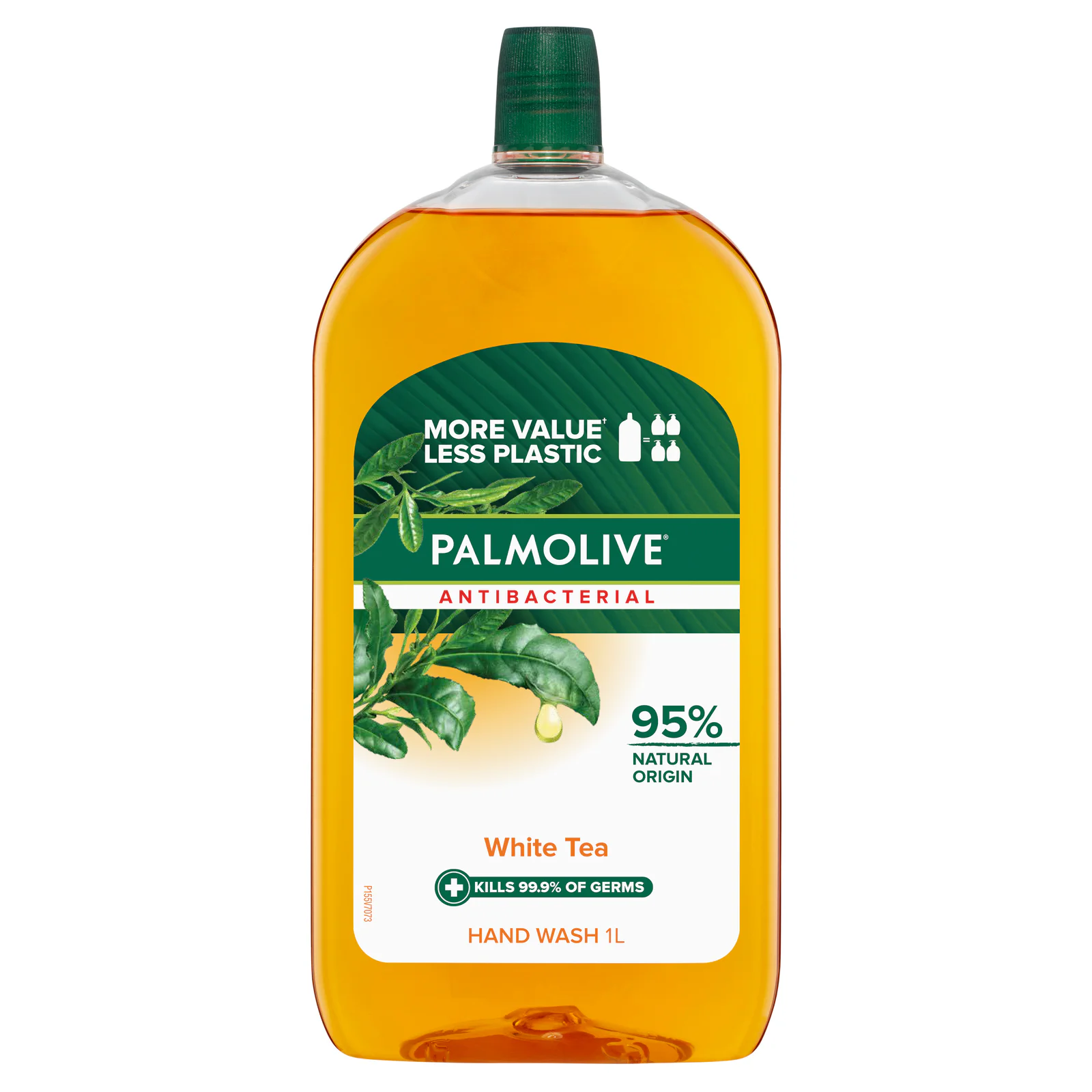 Palmolive Naturals Antibacterial White Tea Hand Wash Refill 1L