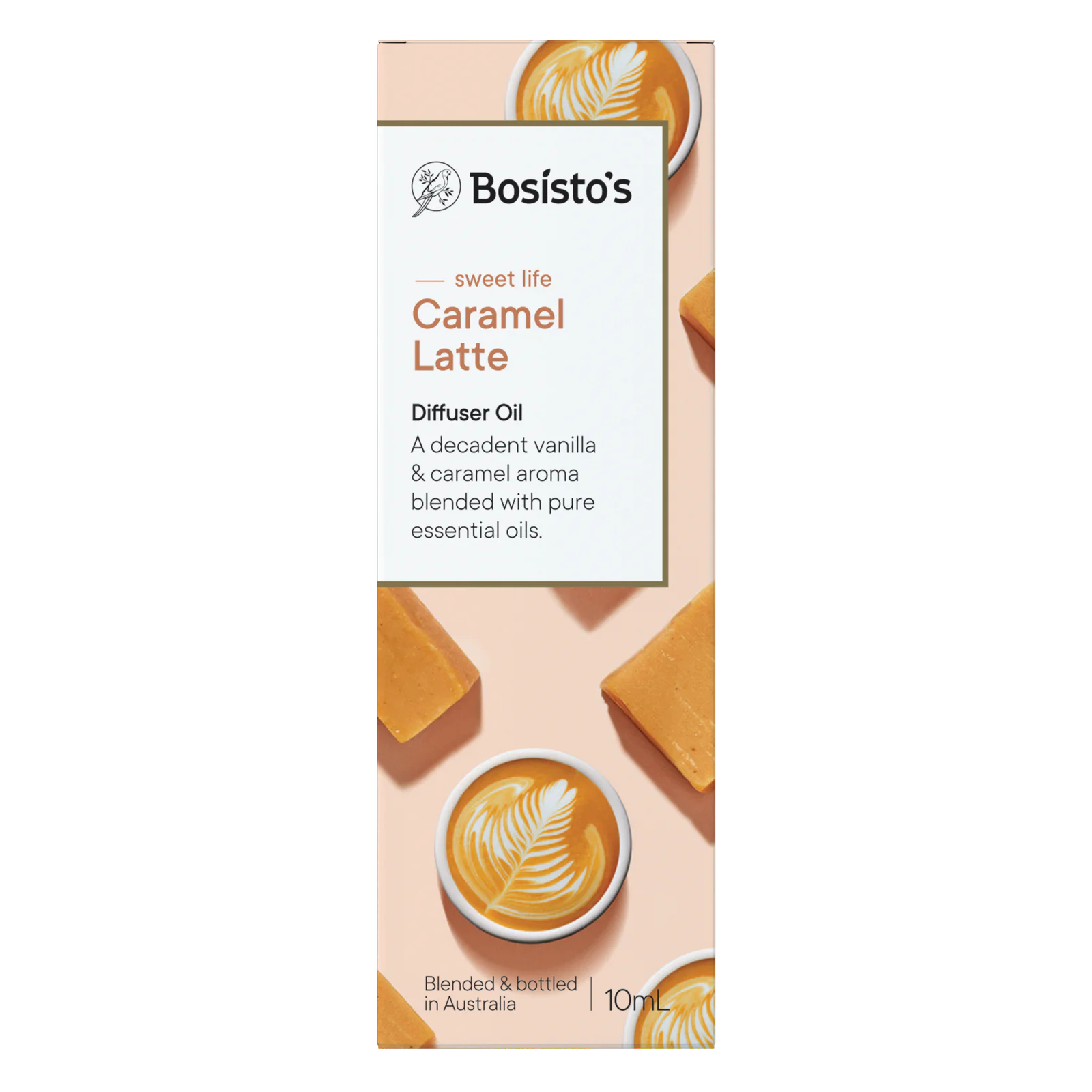 Bosisto's Caramel Latte Diffuser Oil 10mL