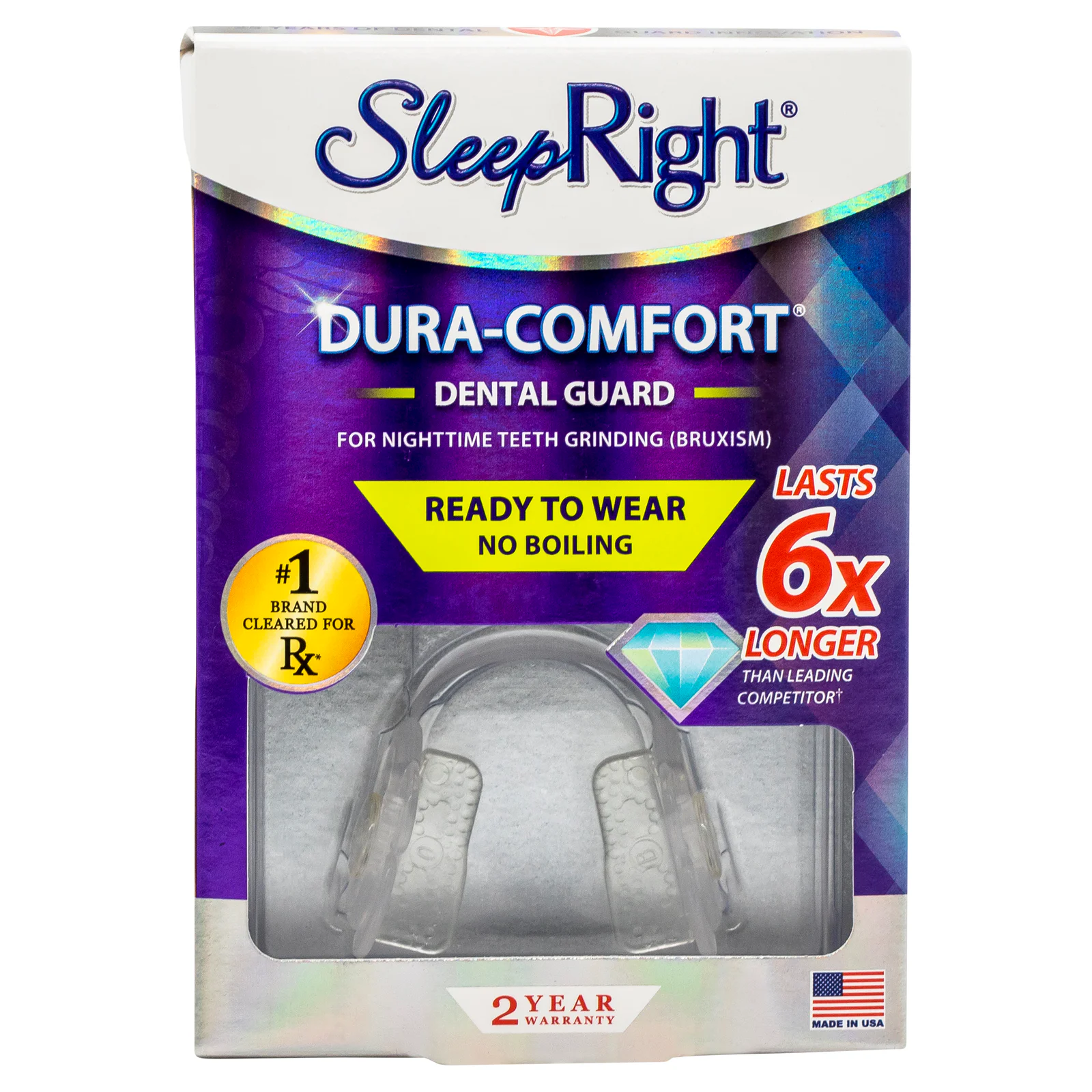 Piksters SleepRight Dura-Comfort Dental Guard 1 Pack