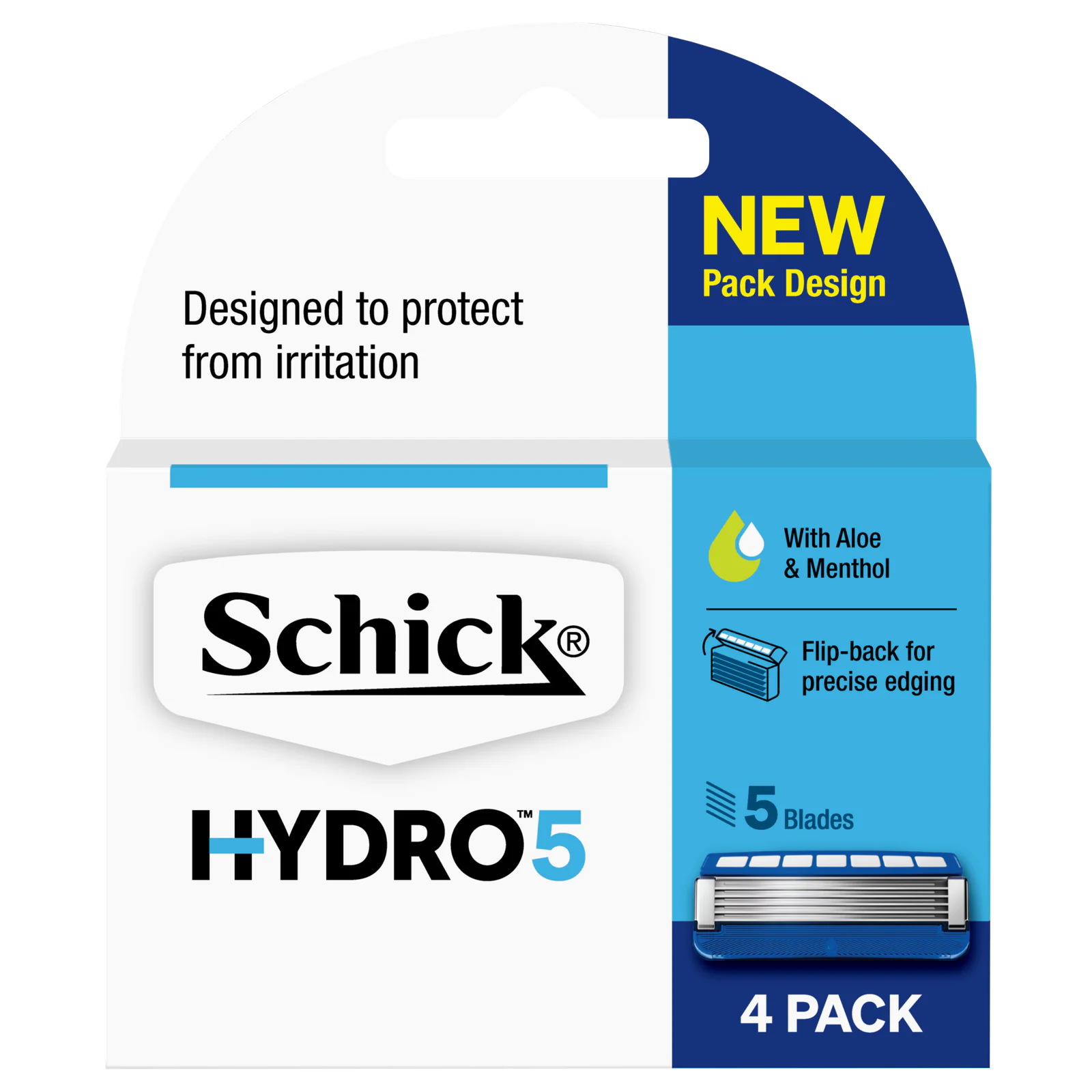 Schick Hydro 5 Razor Refills 4 Pack