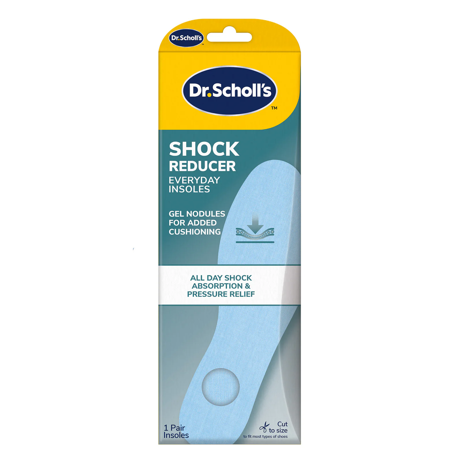 Scholl Shock Reducer Everyday Insoles 1 Pair
