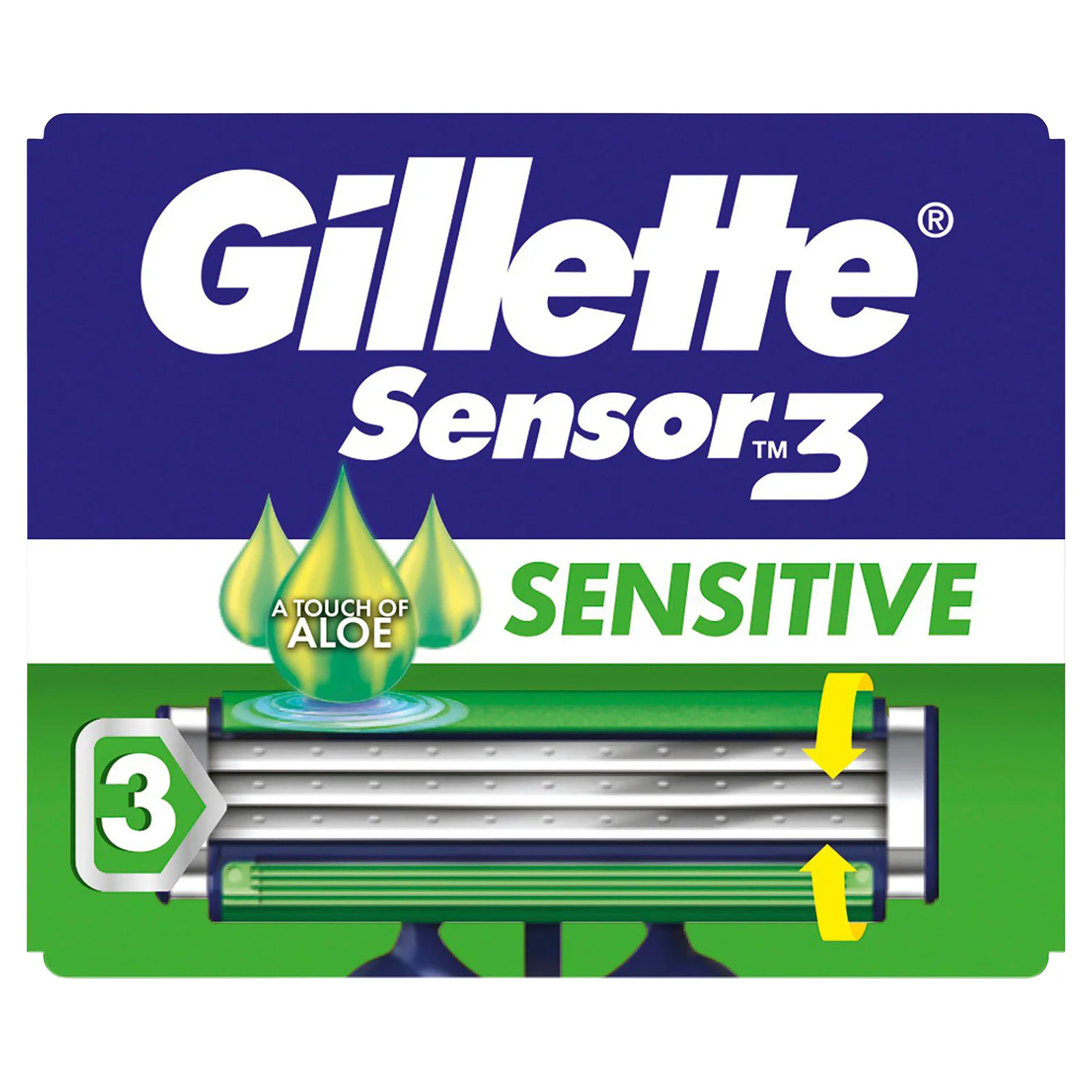 Gillette Sensor3 Sensitive Disposable Razors 4 Pack