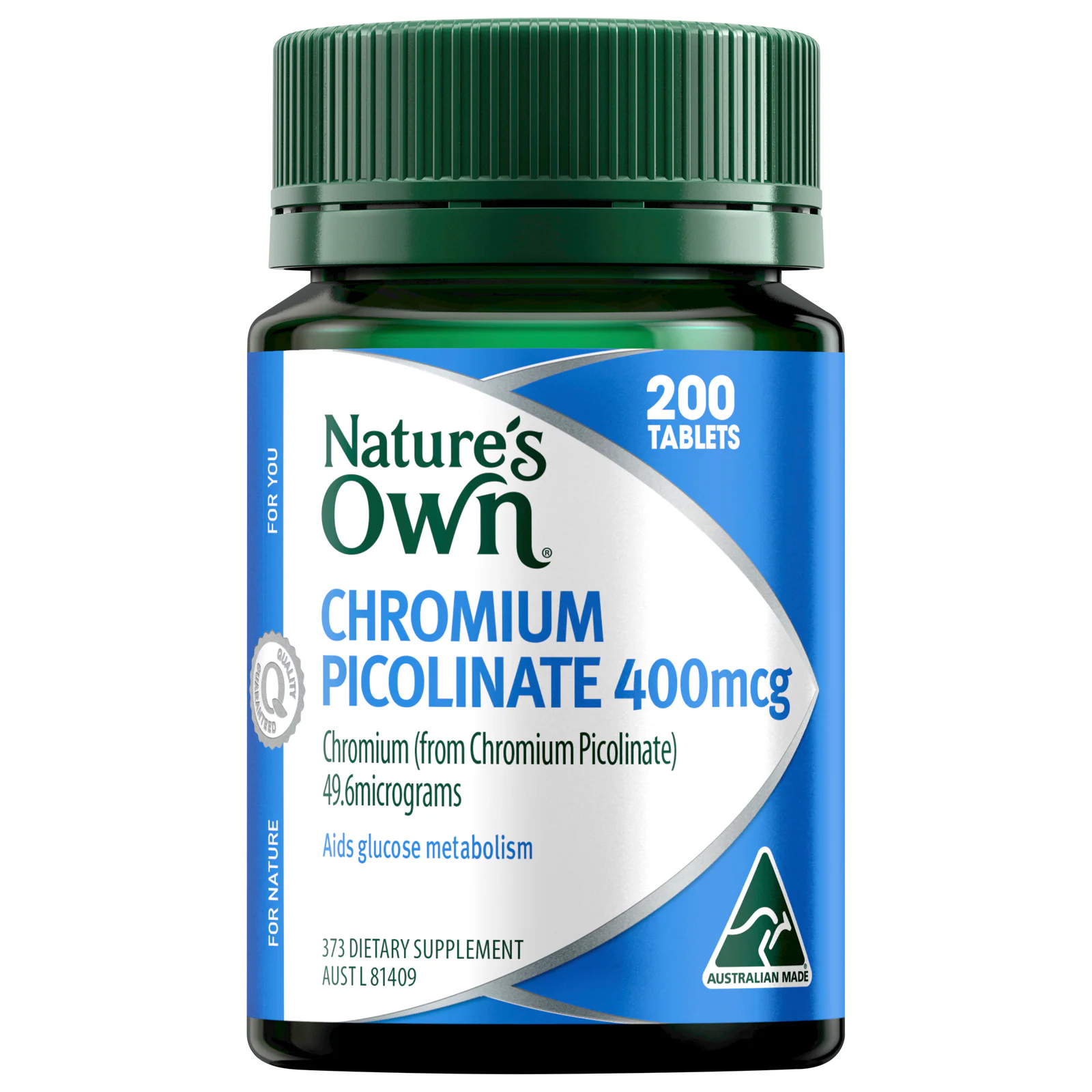 Nature's Own Chromium Picolinate 200 tablets
