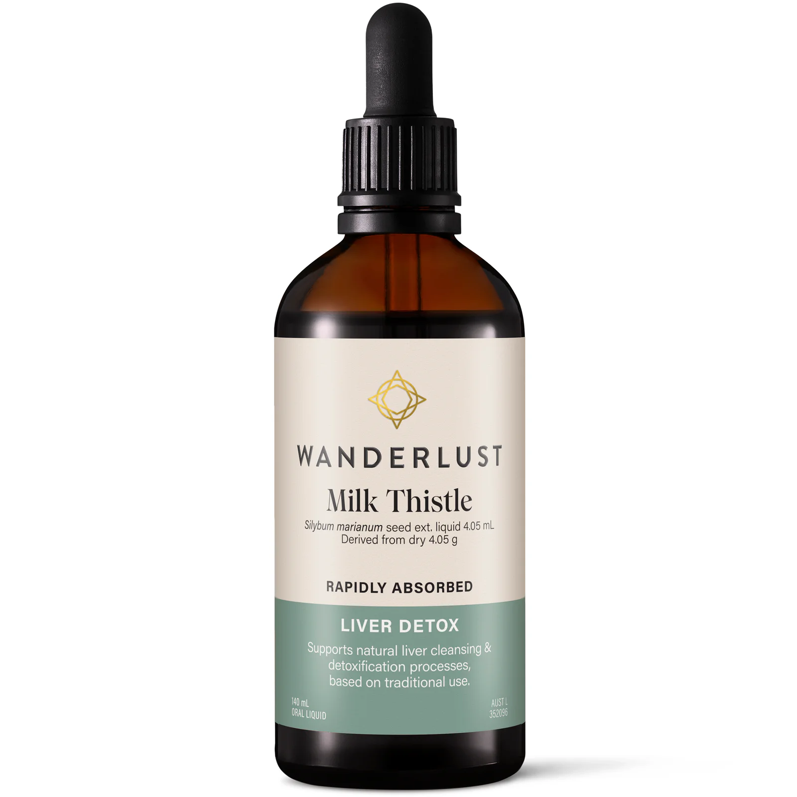 Wanderlust Milk Thistle Drops 140mL