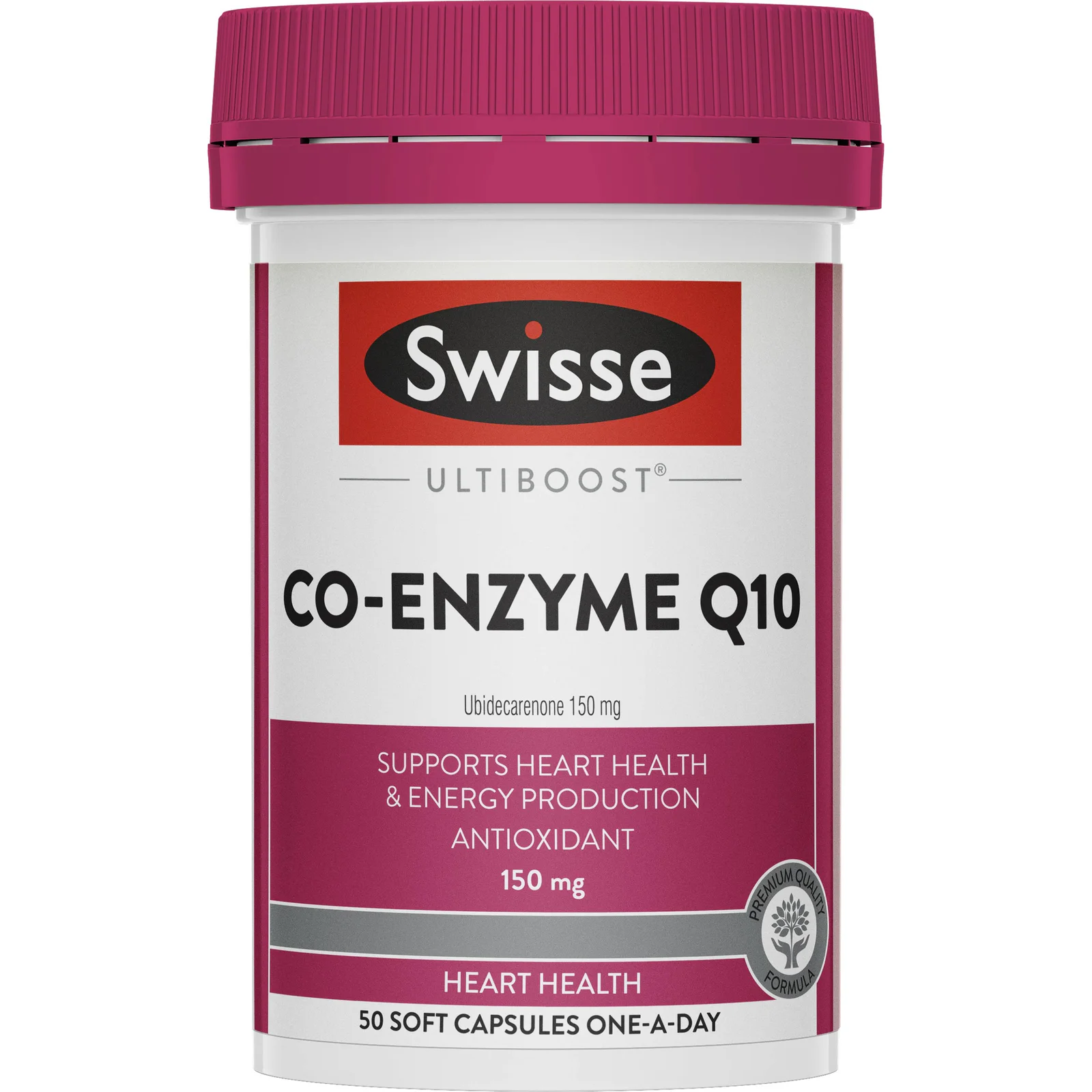 Swisse Ultiboost Co-Enzyme Q10 150mg - 50 capsules