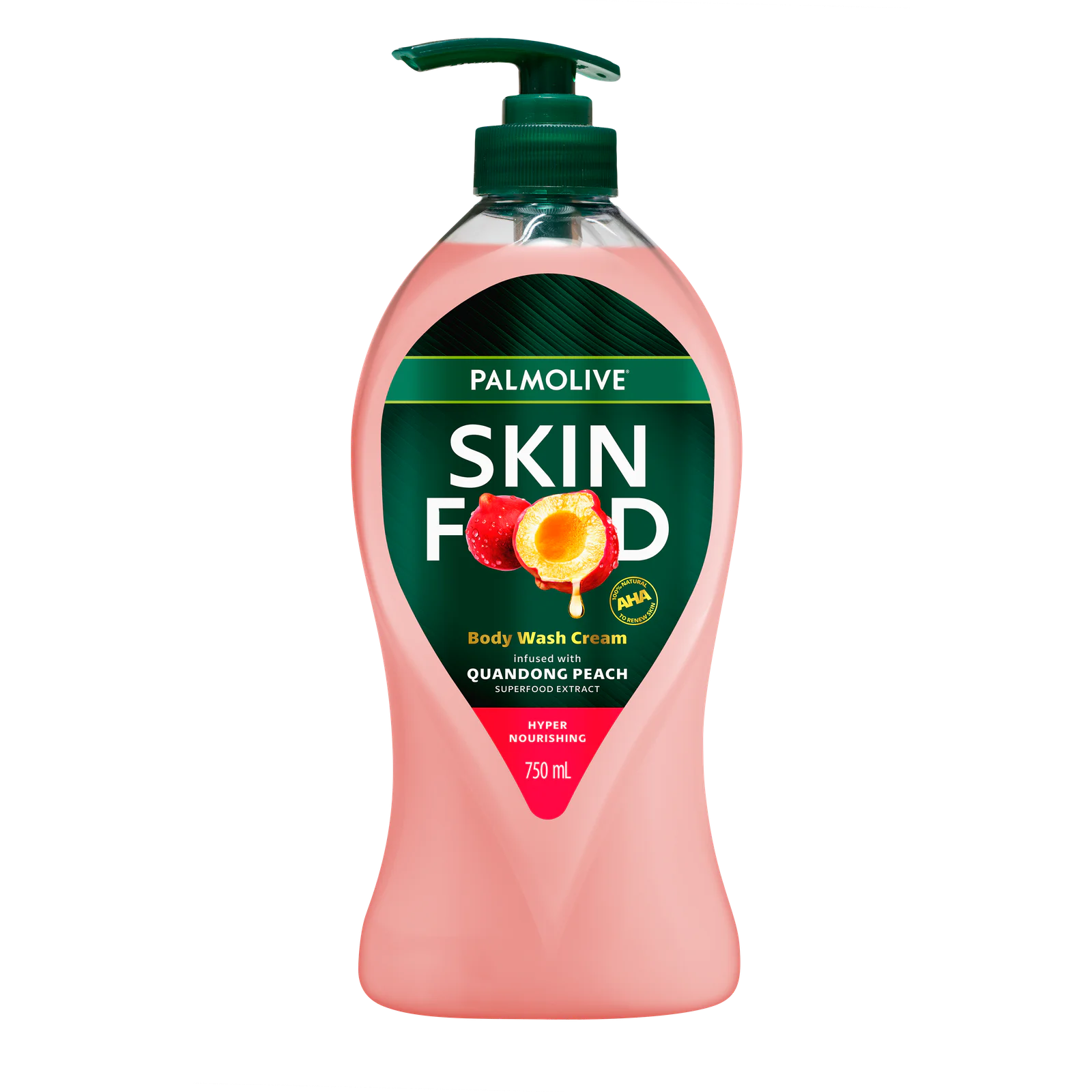 Palm BWash Skn Food QndgPeach 750ml