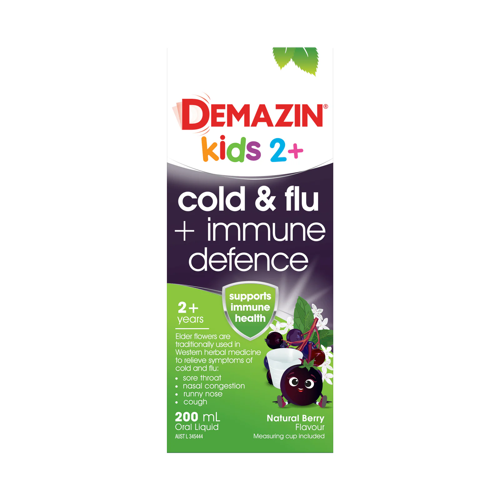 Demazin Cold And Flu + Immune Defence 200ml