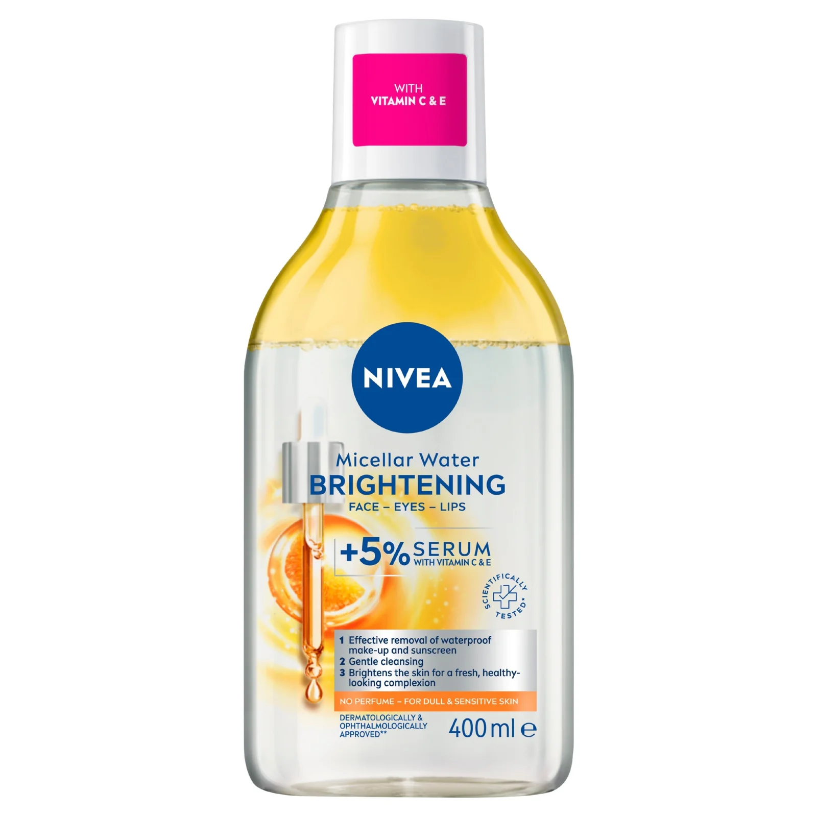 NIVEA Brightening Serum Micellar Water 400mL