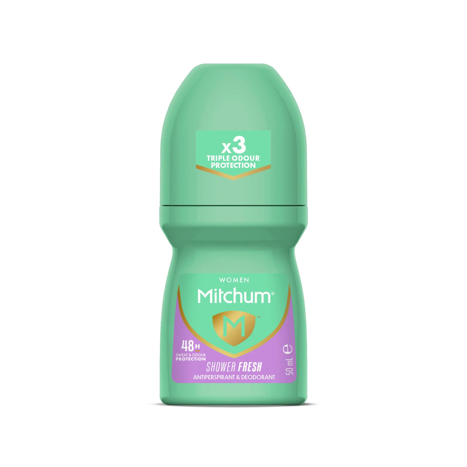 Mitchum Women's Shower Fresh Roll On Deodorant 50mL
