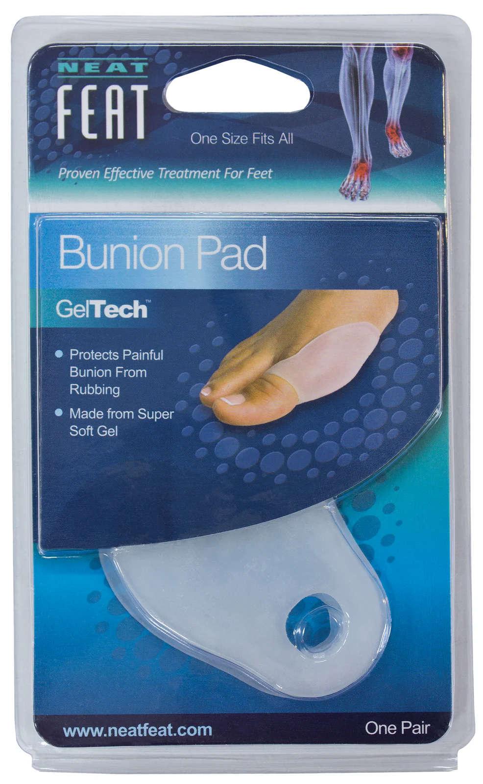 Neat Feat Gel Bunion Pads 1 pair