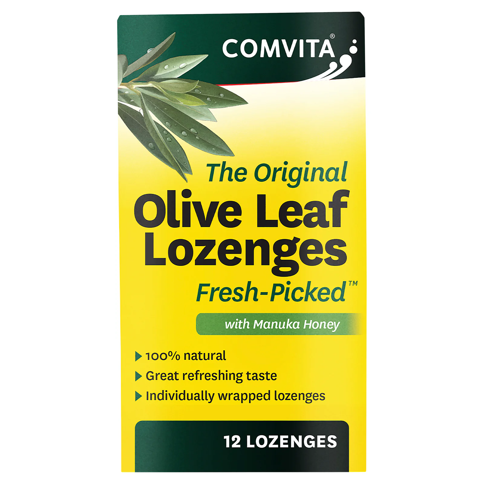 Comvita Olive Leaf Extract 12 Lozenges