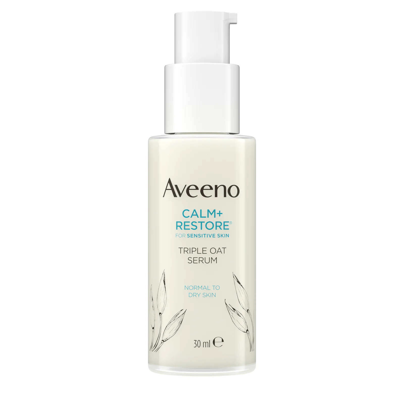Aveeno Face Calm + Restore Sensitive Skin Triple Oat Serum 30ml