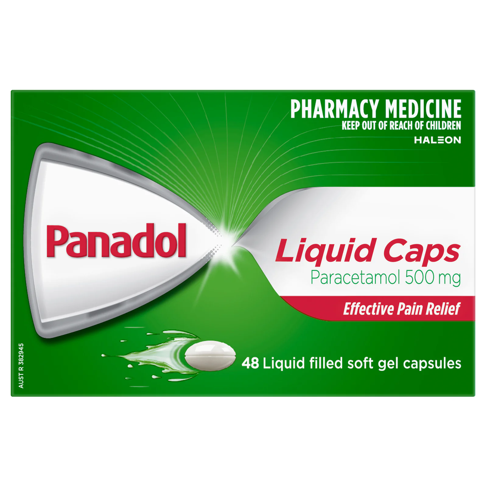 Panadol Liquid 48 capsules