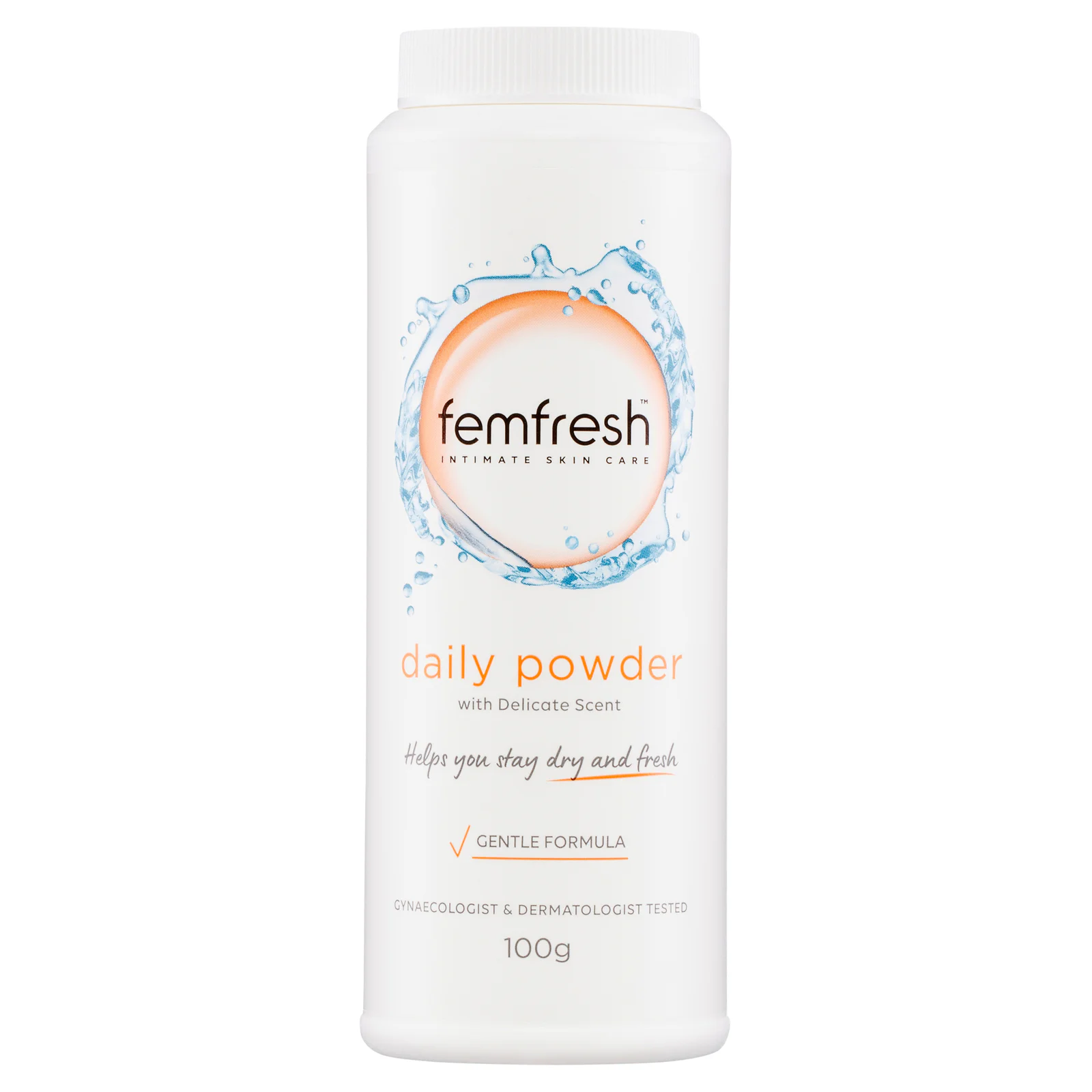 Femfresh Intimate Hygiene Powder Talc Free 100g