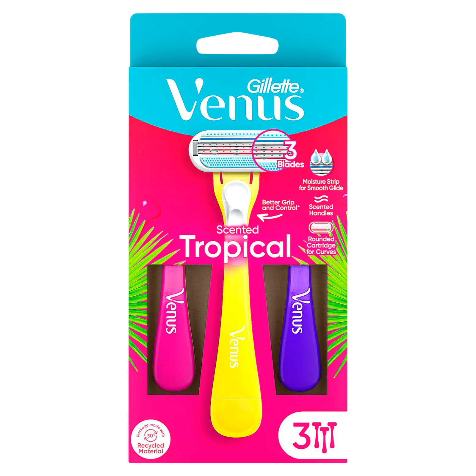 Gillette Venus Tropical Scented Disposable Razor 3 Pack