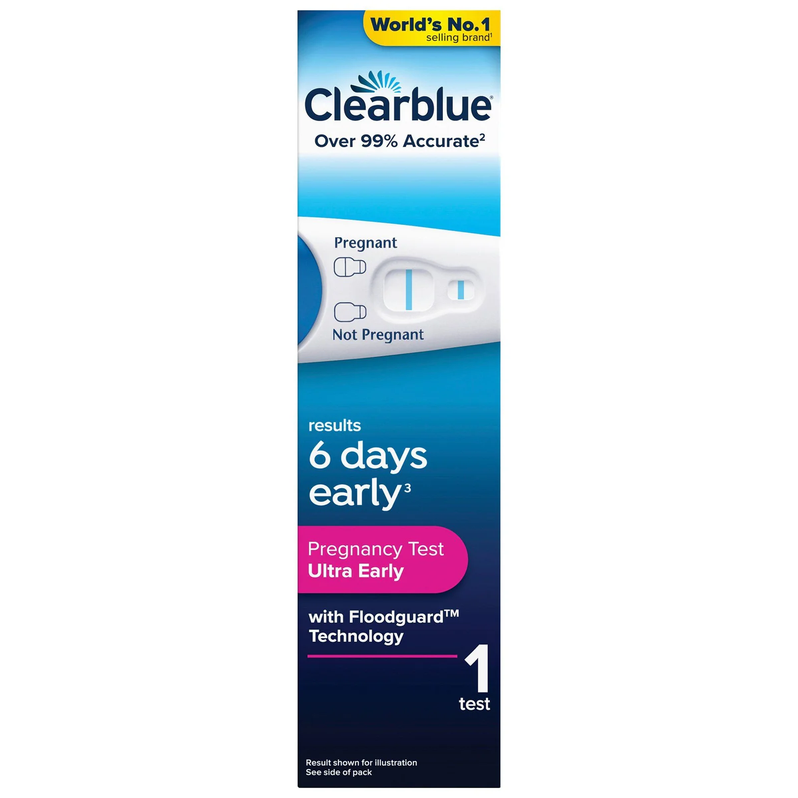 Clearblue Pregnancy Visual Early Detection 1 pack