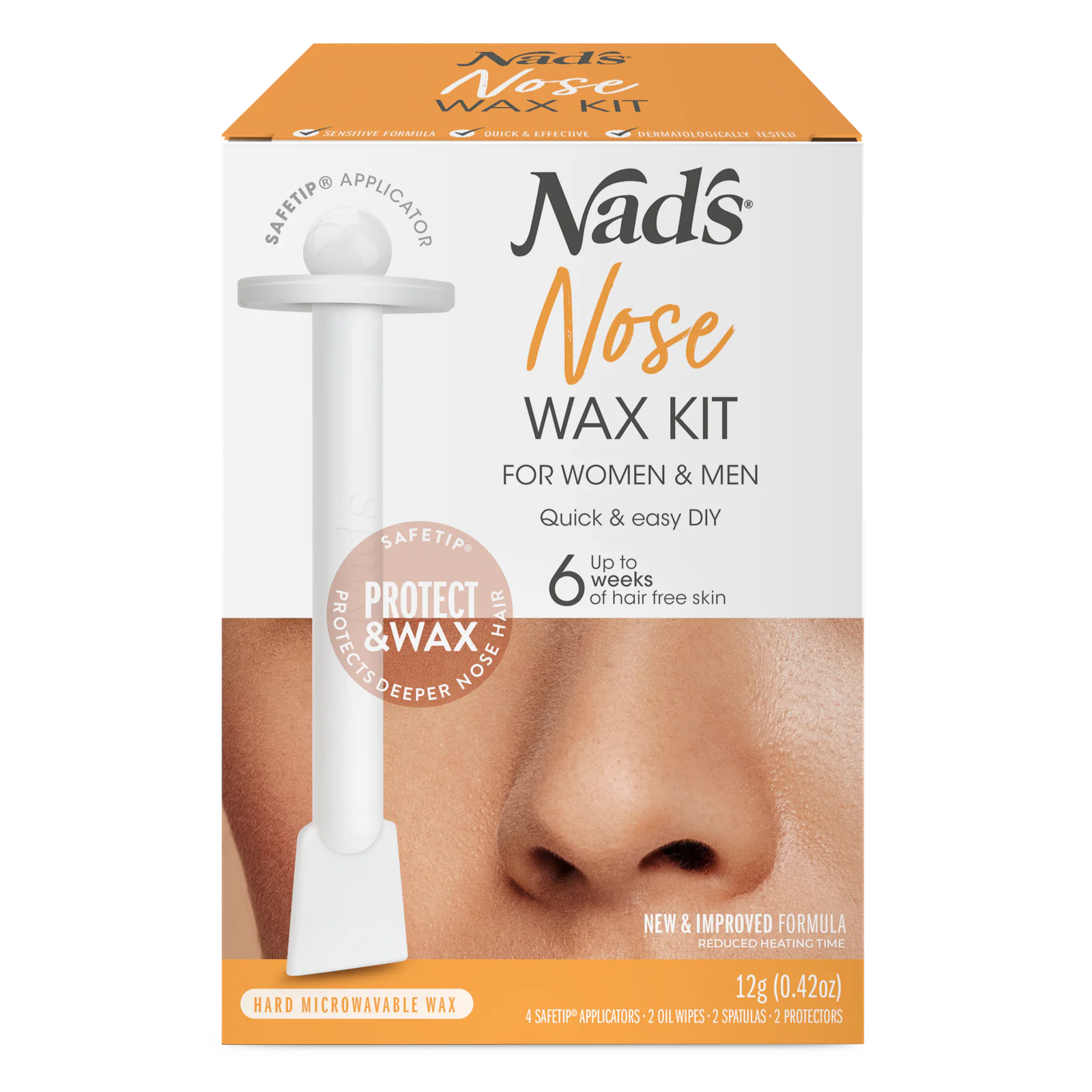 Nad's Nose Wax Hair Removal 12g