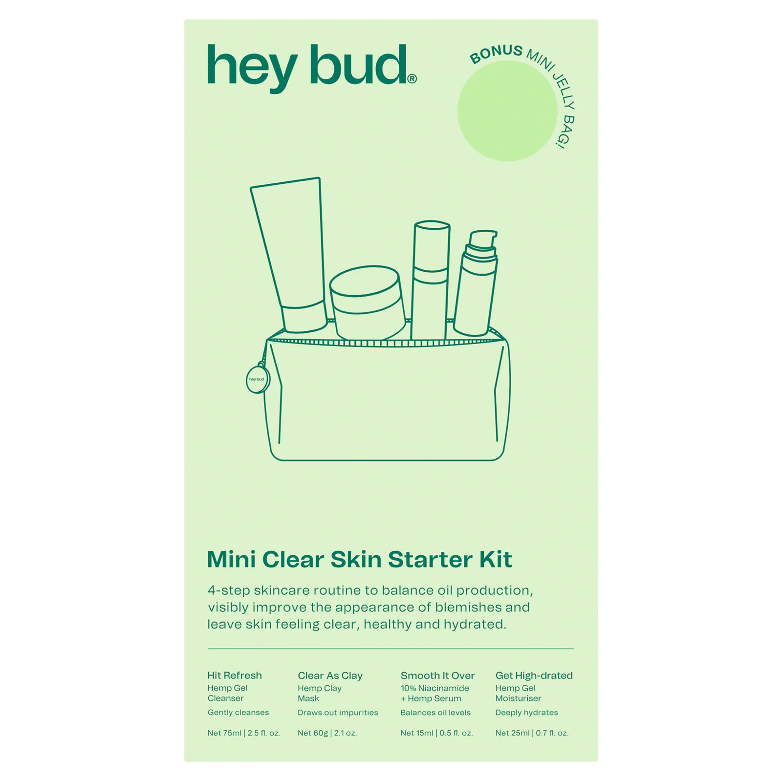Hey Bud Mini Starter Kit 1 each