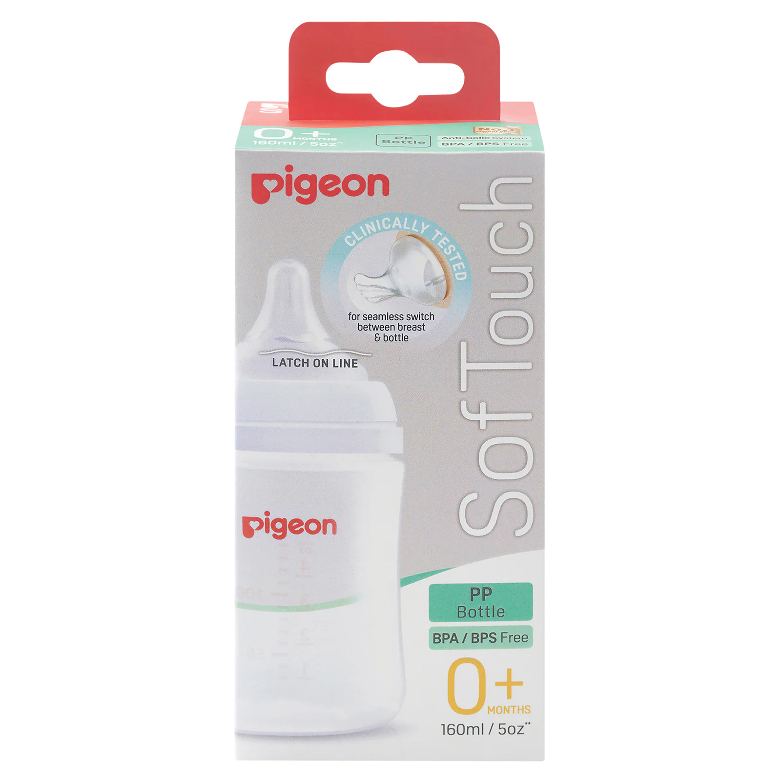 Pigeon Softouch 3 Nursing Bottle PP SS 160ml