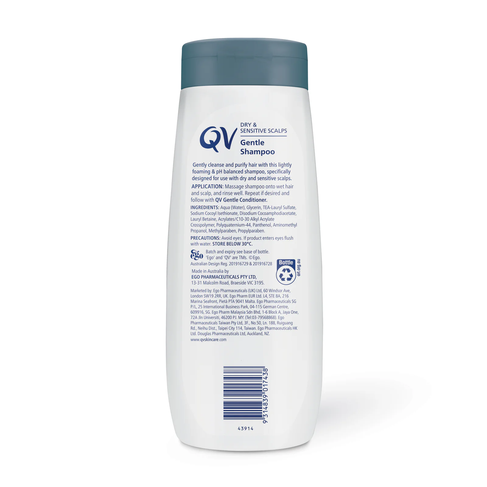Ego QV Gentle Shampoo 500g