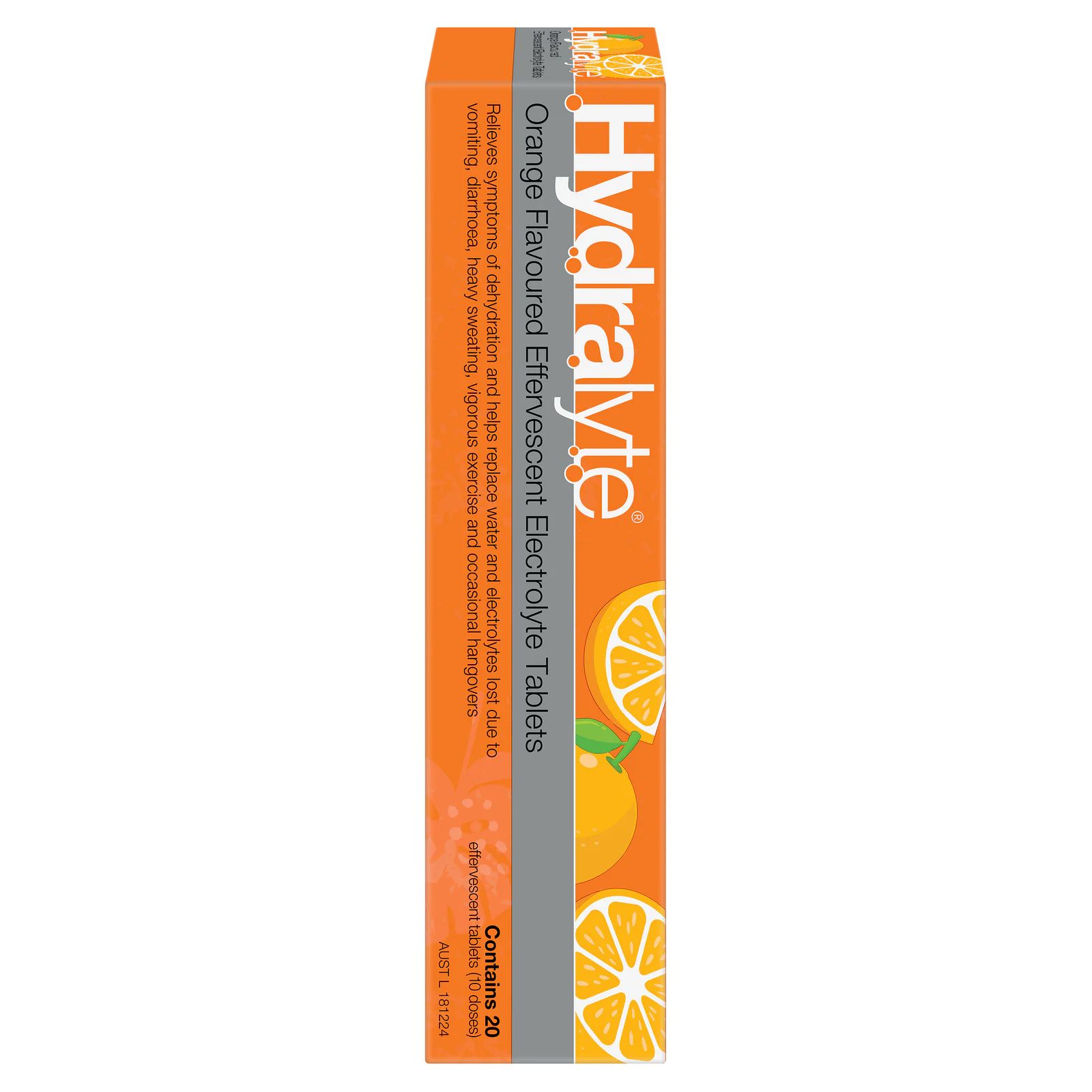 Hydralyte Effervescent Orange 20 tablets