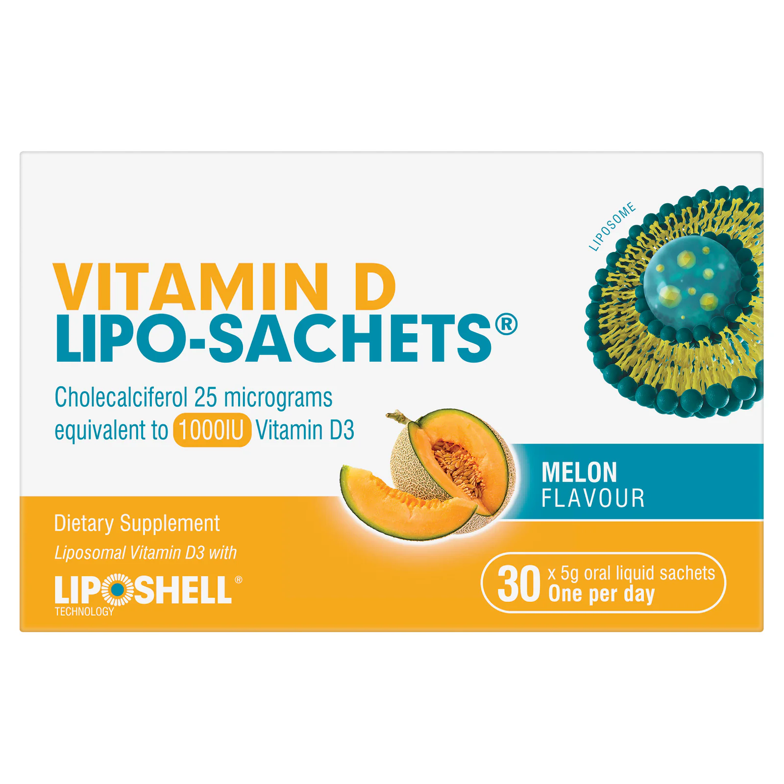 Lipo-Sachets Vitamin D 30 sachets