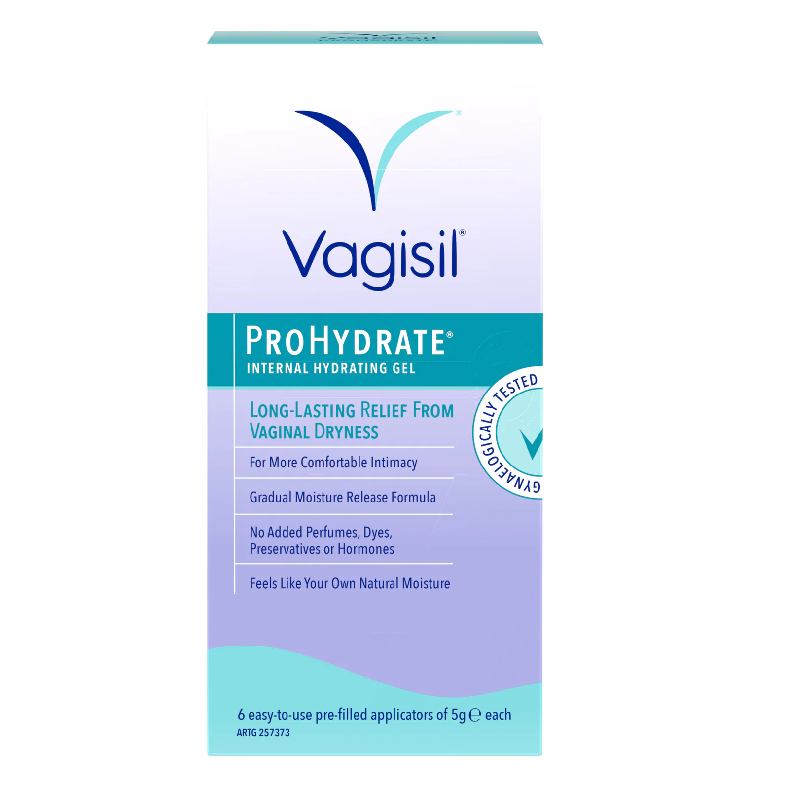 Vagisil ProHydrate Internal Hydrating Gel 5g - 6 pack